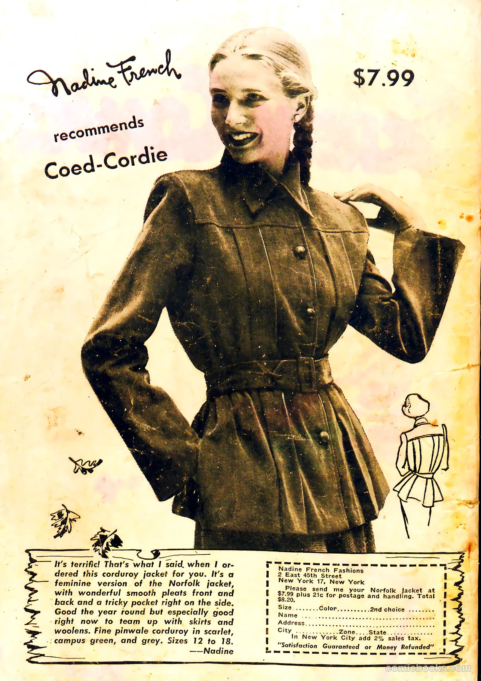 Teen-Age Diary Secrets #6 (1949) — page 36 of 36