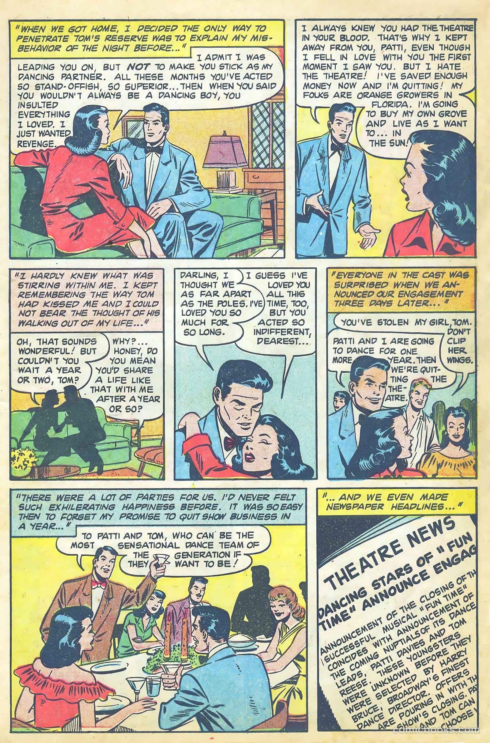 Teen-Age Diary Secrets #8 (1950) — page 8 of 38