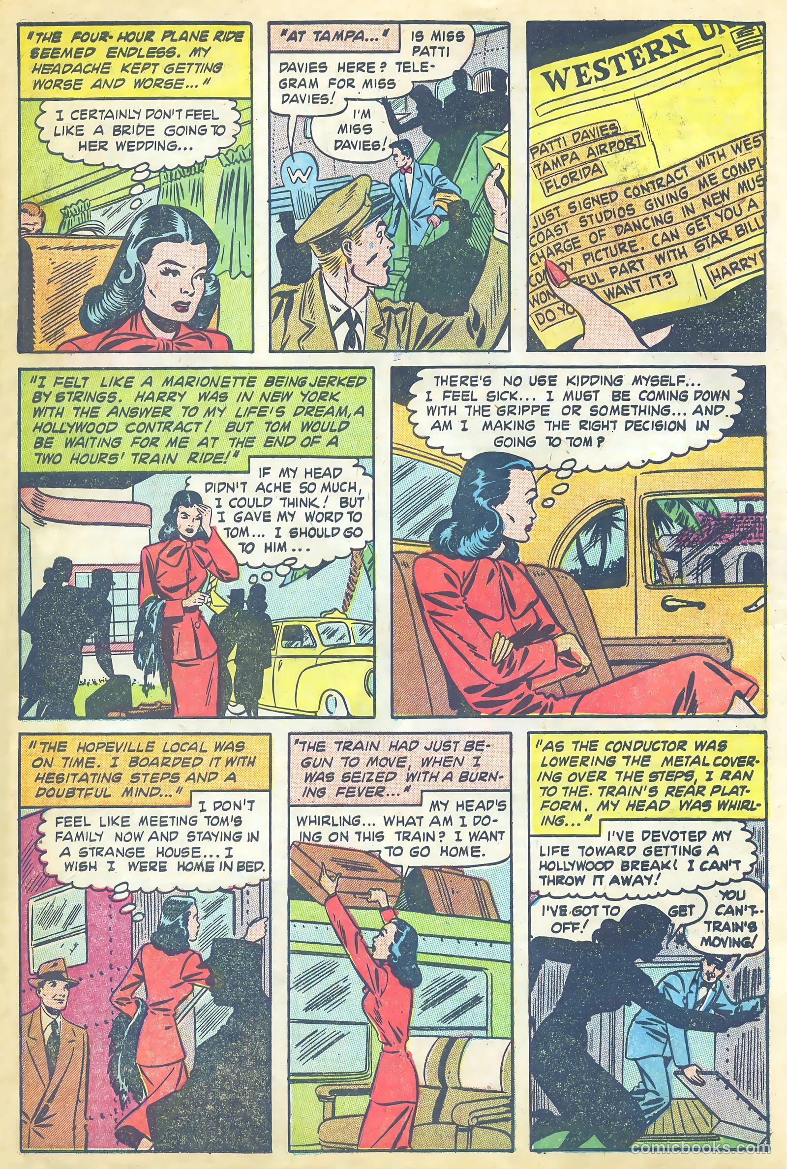 Teen-Age Diary Secrets #8 (1950) — page 11 of 38