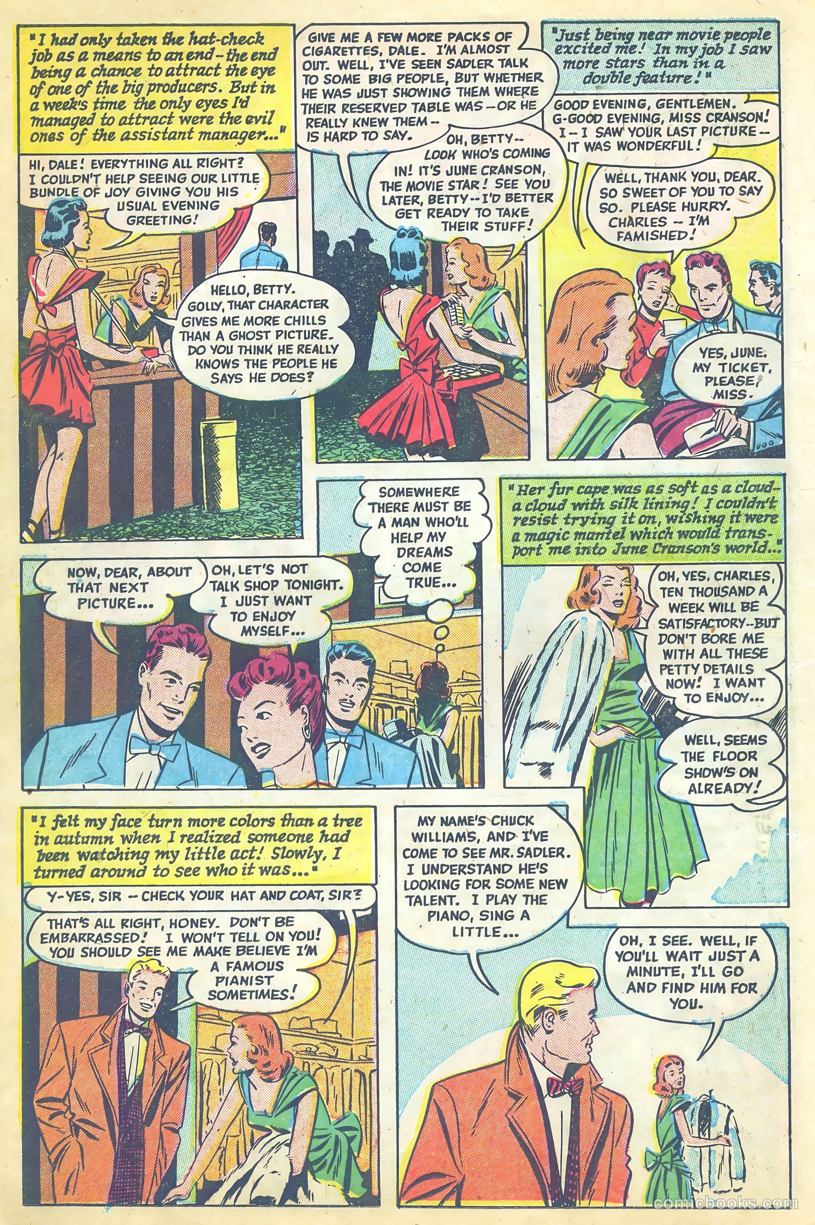 Teen-Age Diary Secrets #8 (1950) — page 15 of 38