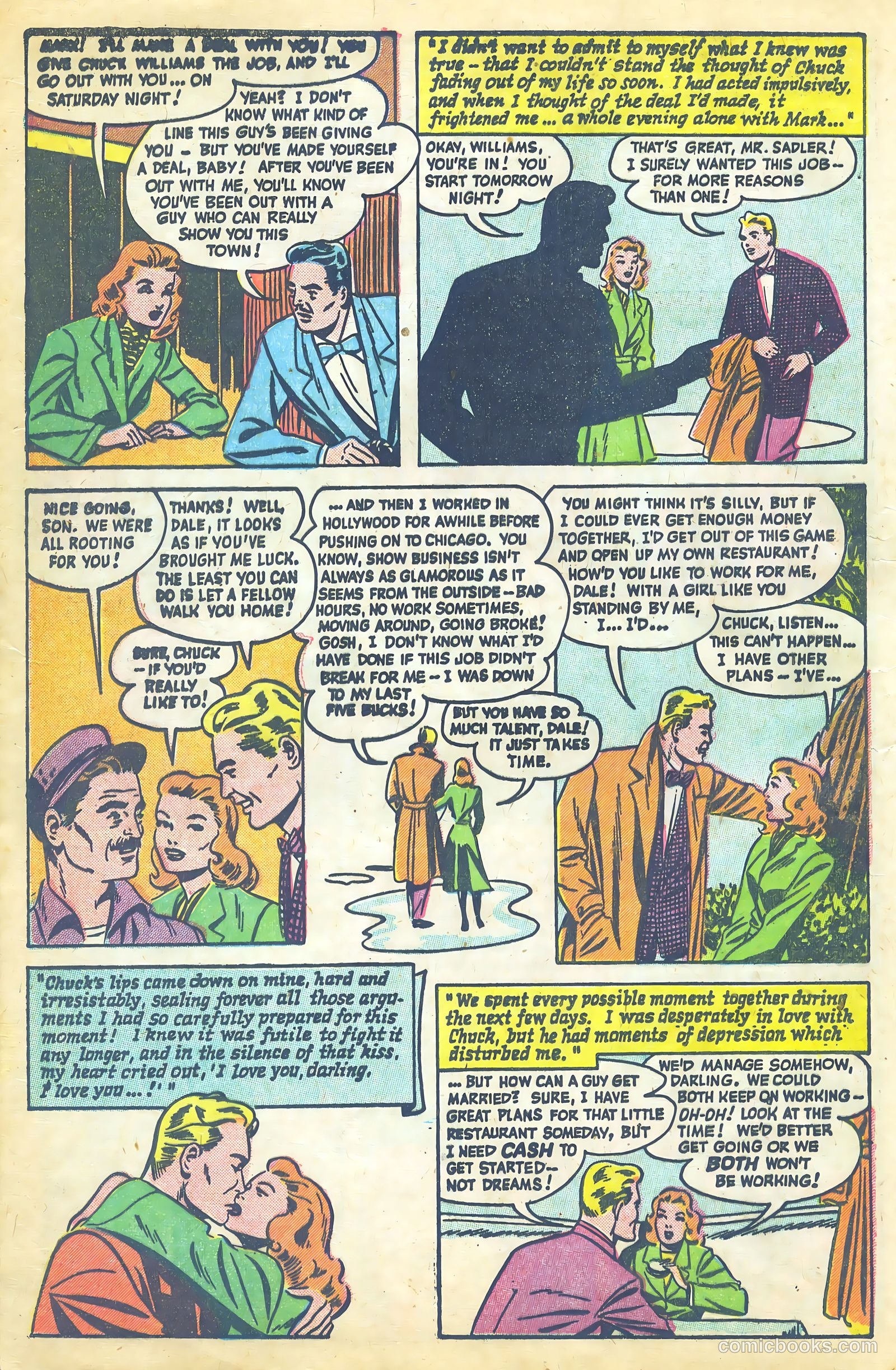 Teen-Age Diary Secrets #8 (1950) — page 17 of 38