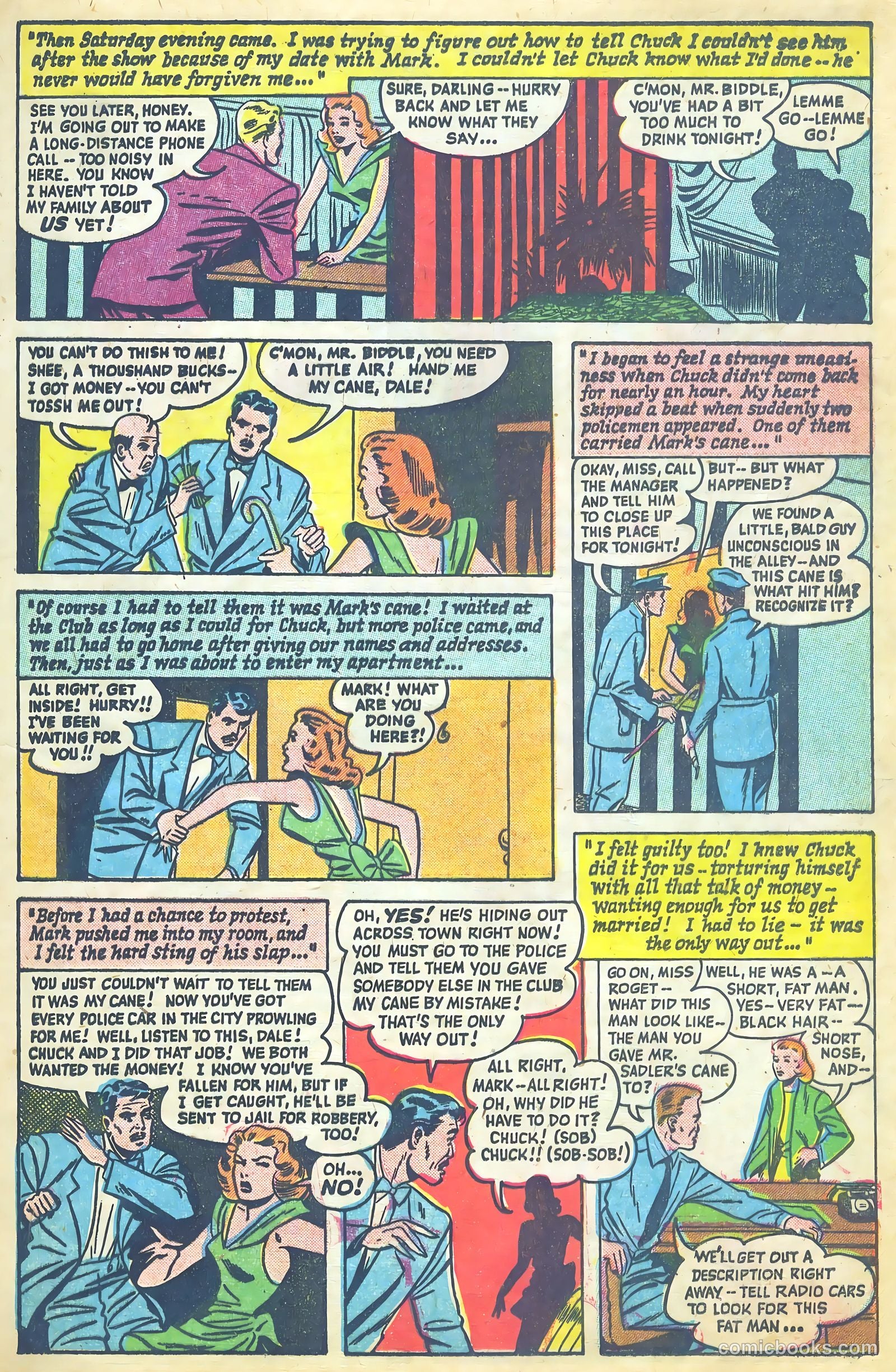 Teen-Age Diary Secrets #8 (1950) — page 18 of 38