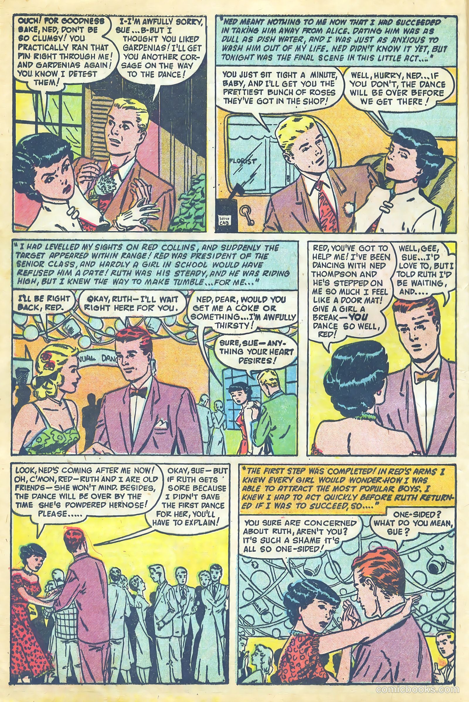 Teen-Age Diary Secrets #8 (1950) — page 21 of 38