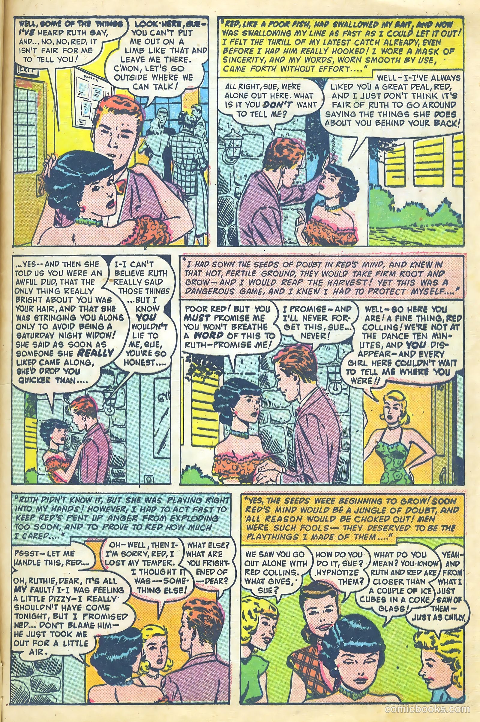 Teen-Age Diary Secrets #8 (1950) — page 22 of 38