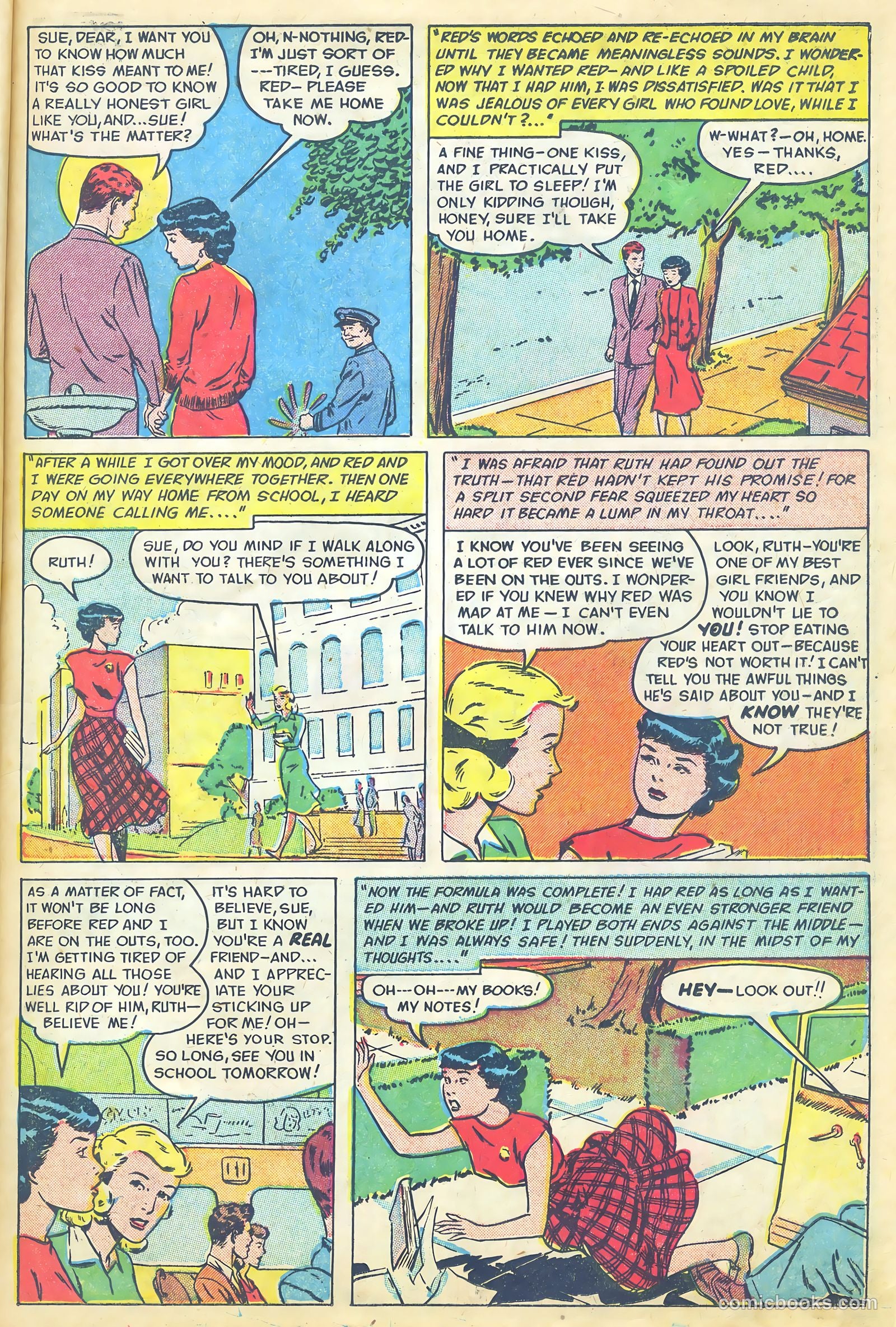 Teen-Age Diary Secrets #8 (1950) — page 24 of 38