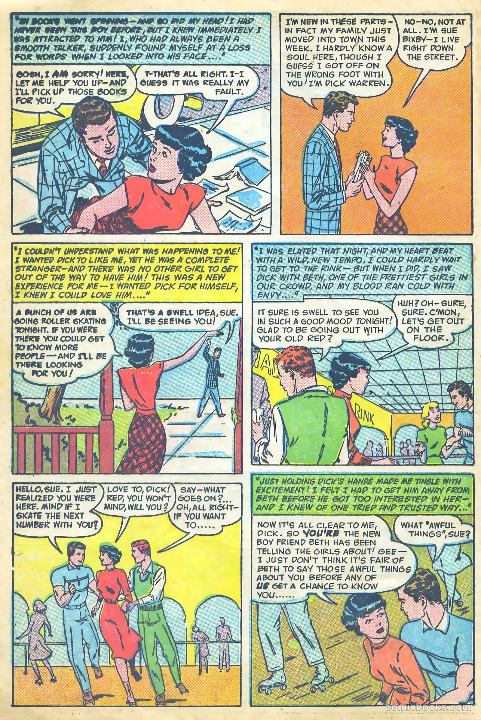 Teen-Age Diary Secrets #8 (1950) — page 25 of 38