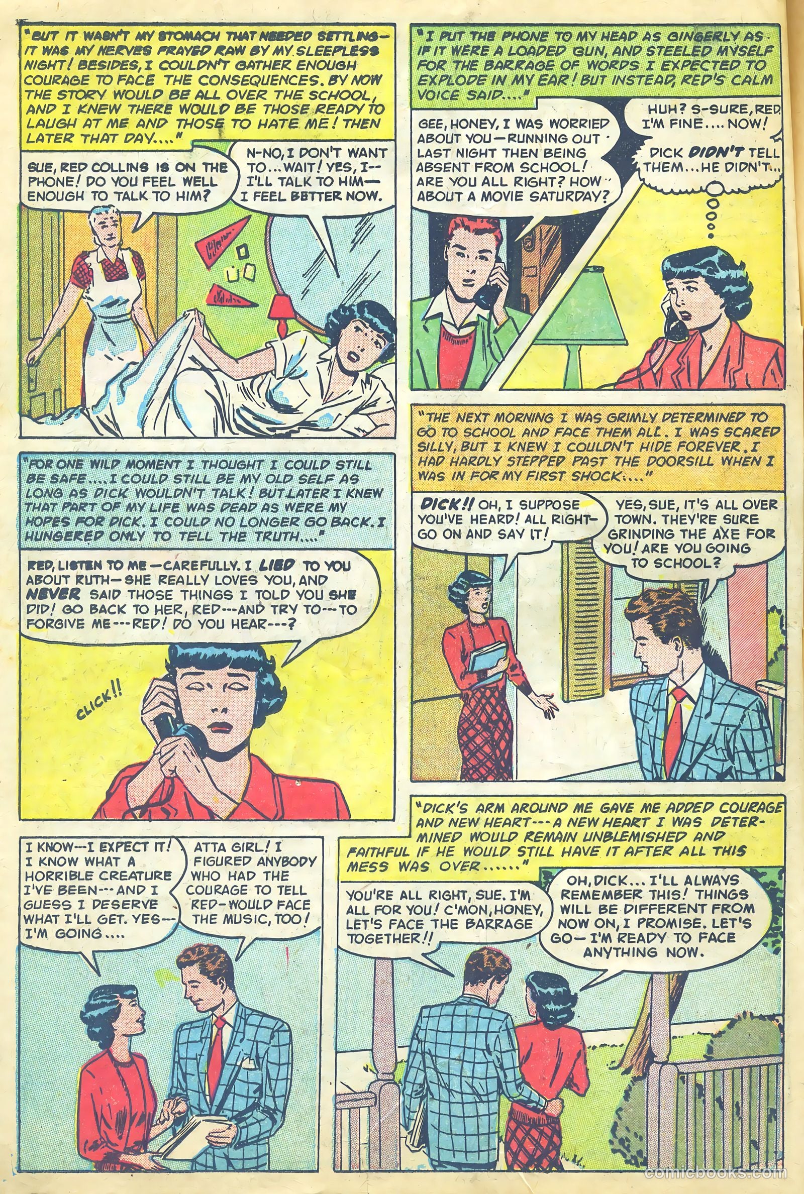 Teen-Age Diary Secrets #8 (1950) — page 27 of 38