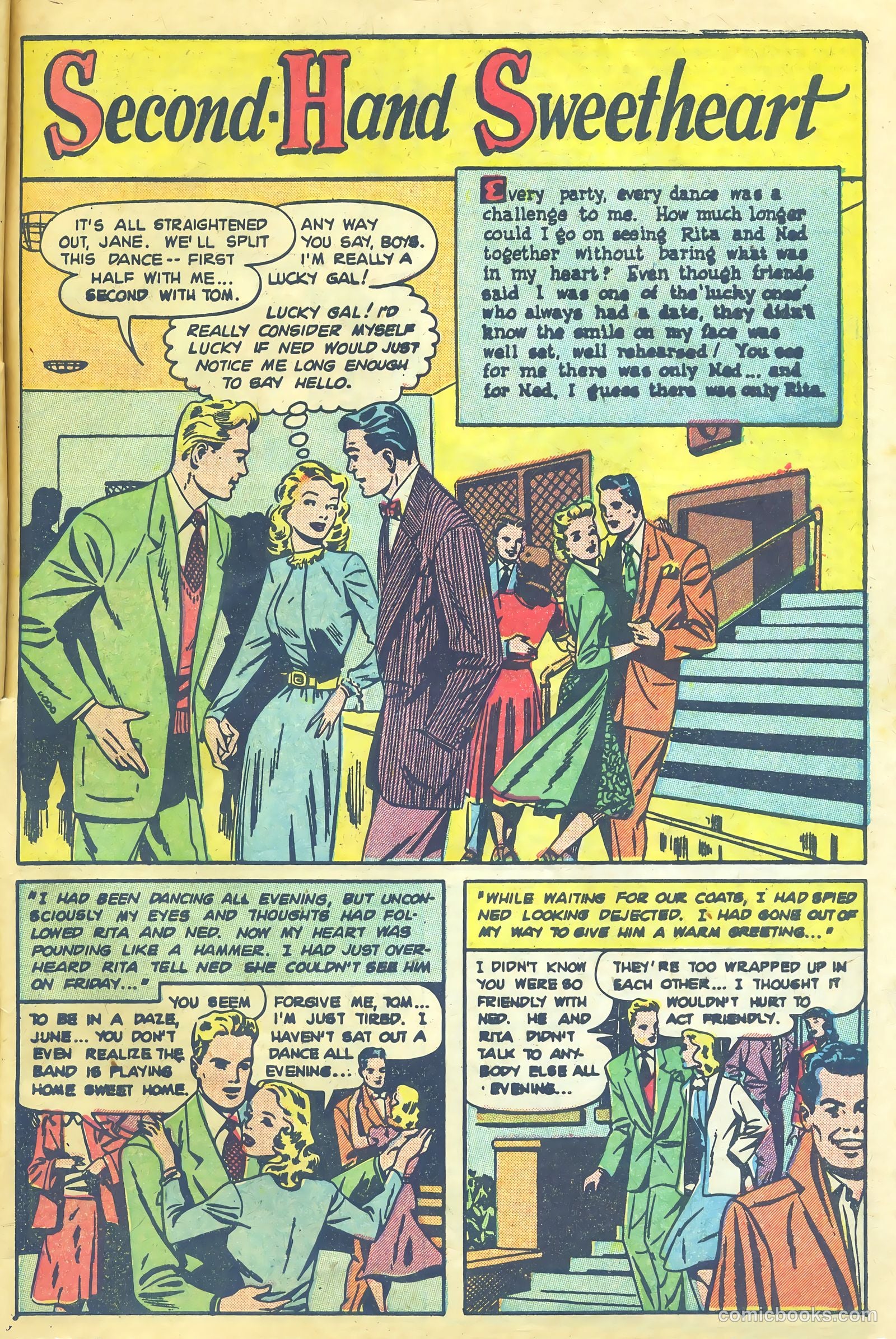 Teen-Age Diary Secrets #8 (1950) — page 28 of 38