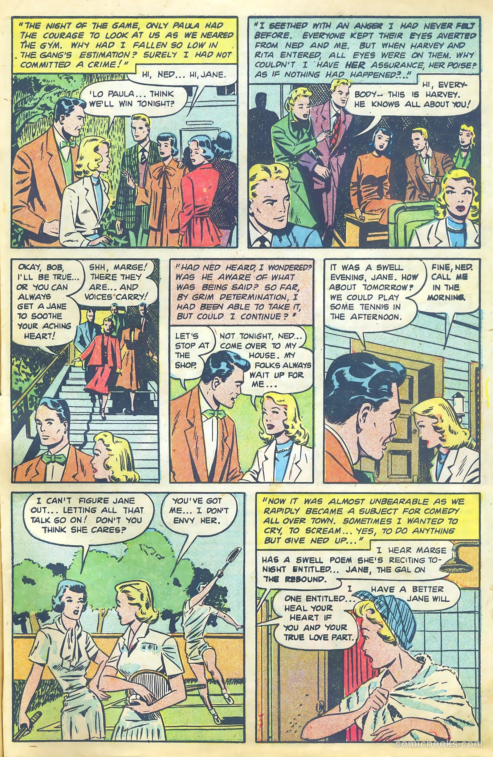 Teen-Age Diary Secrets #8 (1950) — page 32 of 38