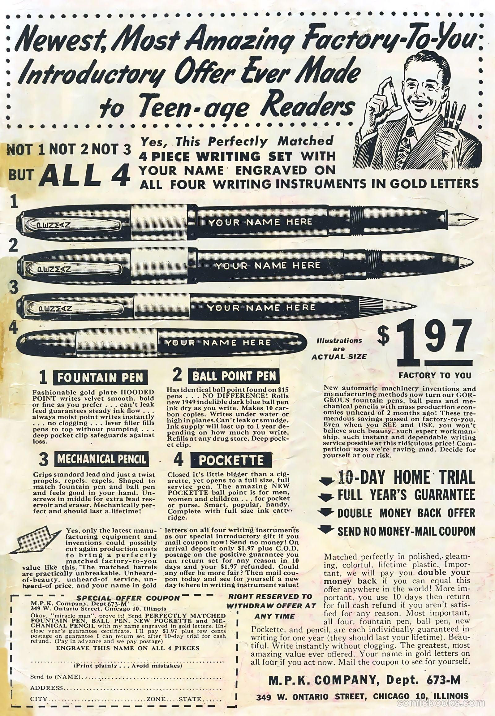 Teen-Age Diary Secrets #8 (1950) — page 36 of 38