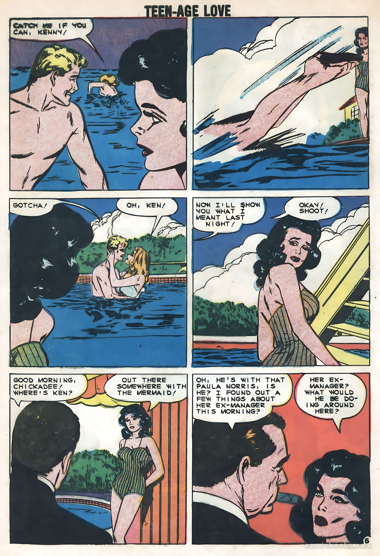 Teen-Age Love #10 (1959) — page 8 of 36