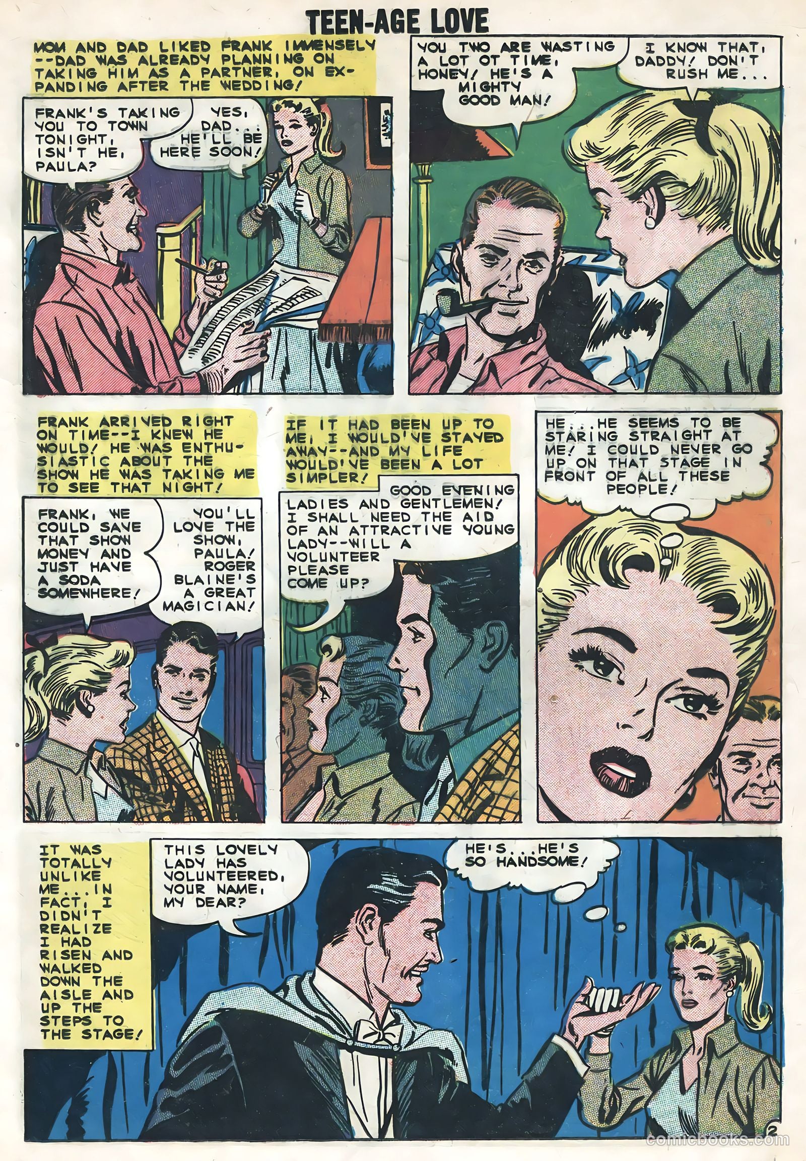 Teen-Age Love #10 (1959) — page 17 of 36