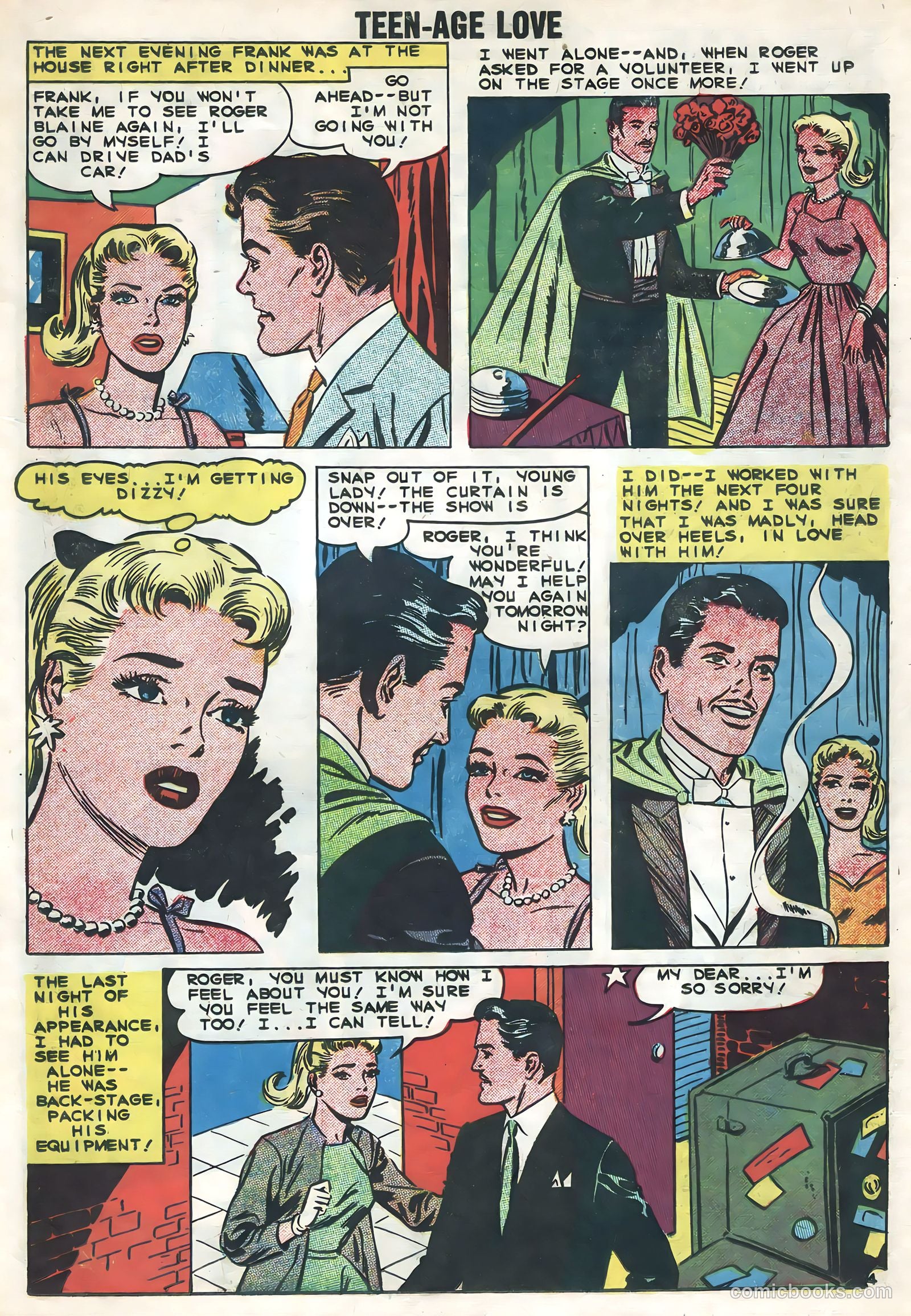 Teen-Age Love #10 (1959) — page 19 of 36