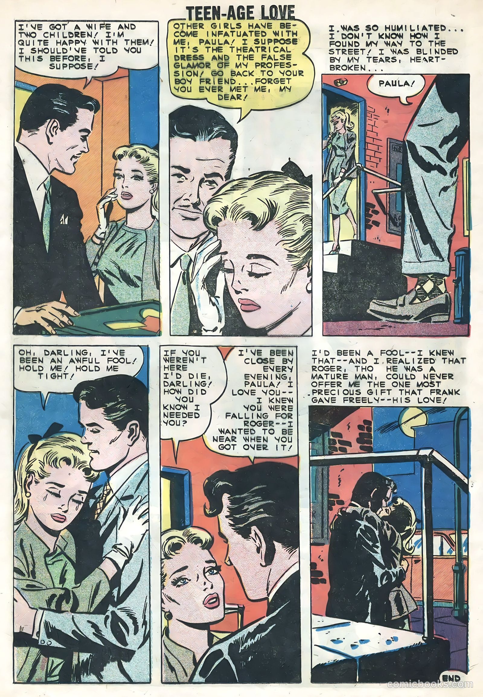 Teen-Age Love #10 (1959) — page 20 of 36