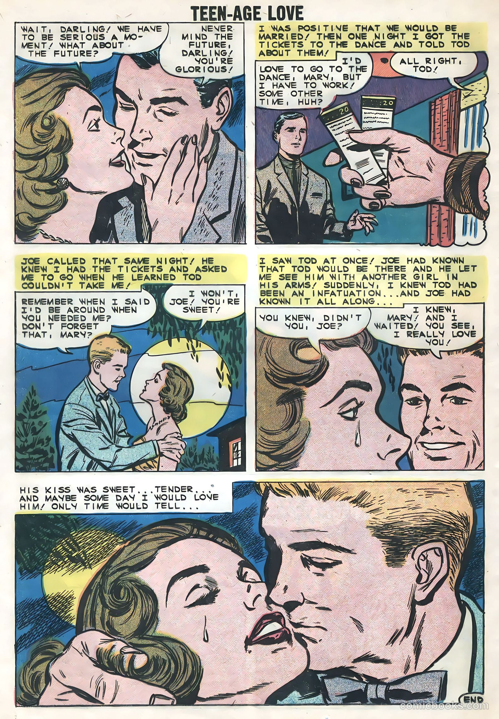 Teen-Age Love #10 (1959) — page 24 of 36