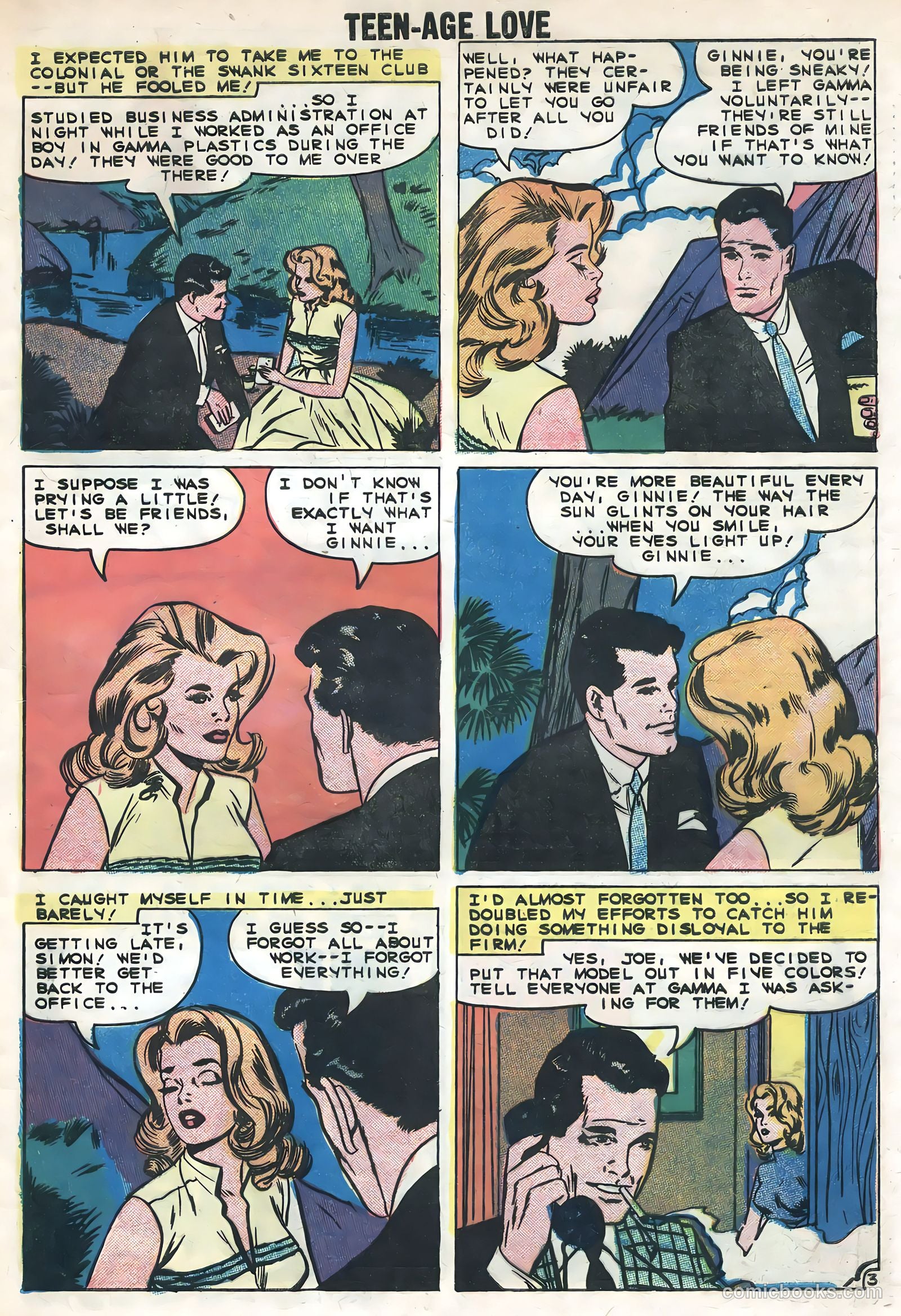 Teen-Age Love #10 (1959) — page 29 of 36
