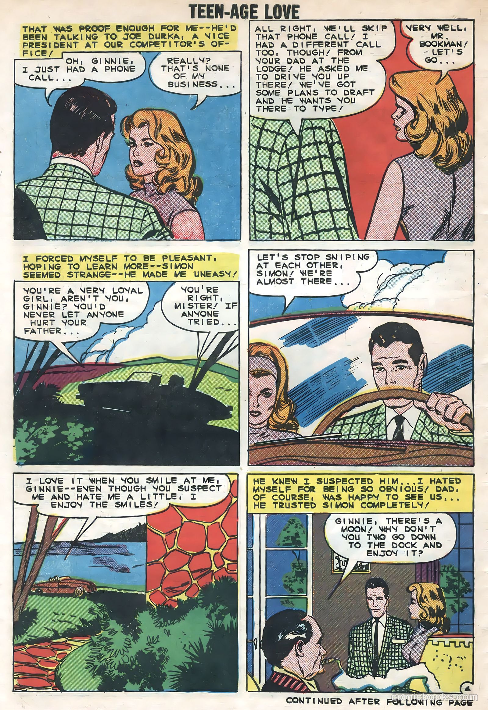 Teen-Age Love #10 (1959) — page 30 of 36