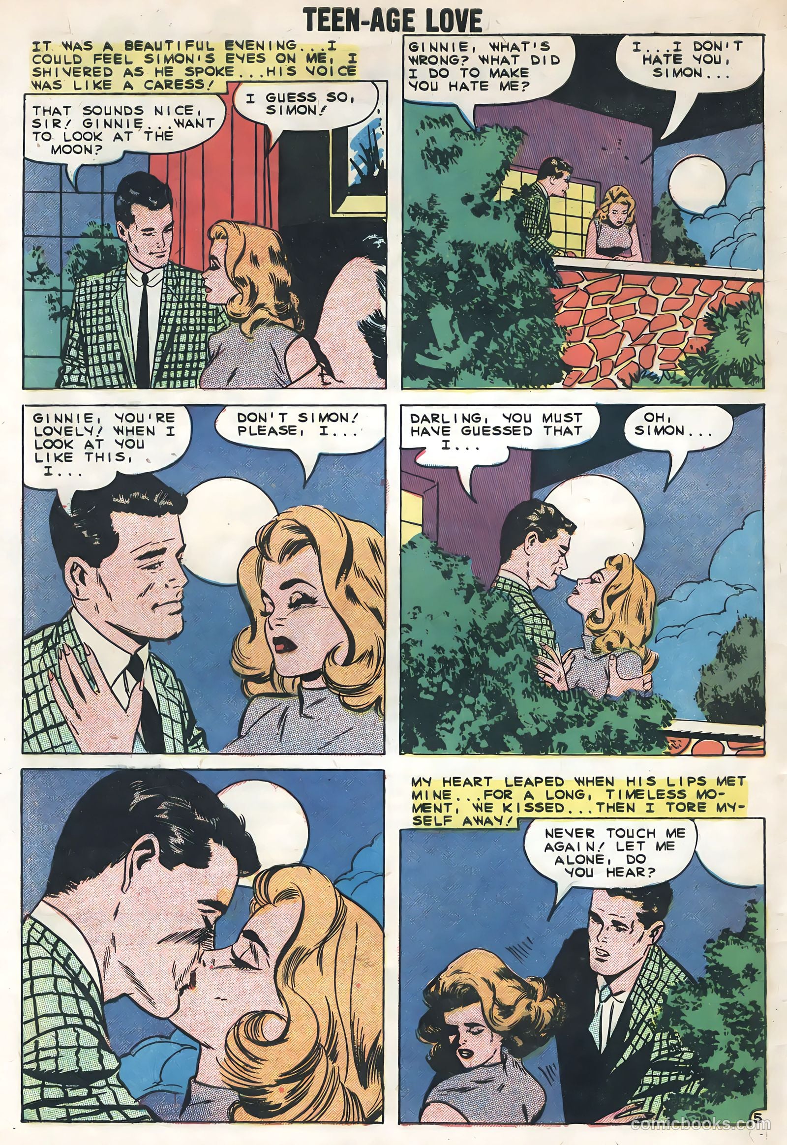 Teen-Age Love #10 (1959) — page 32 of 36