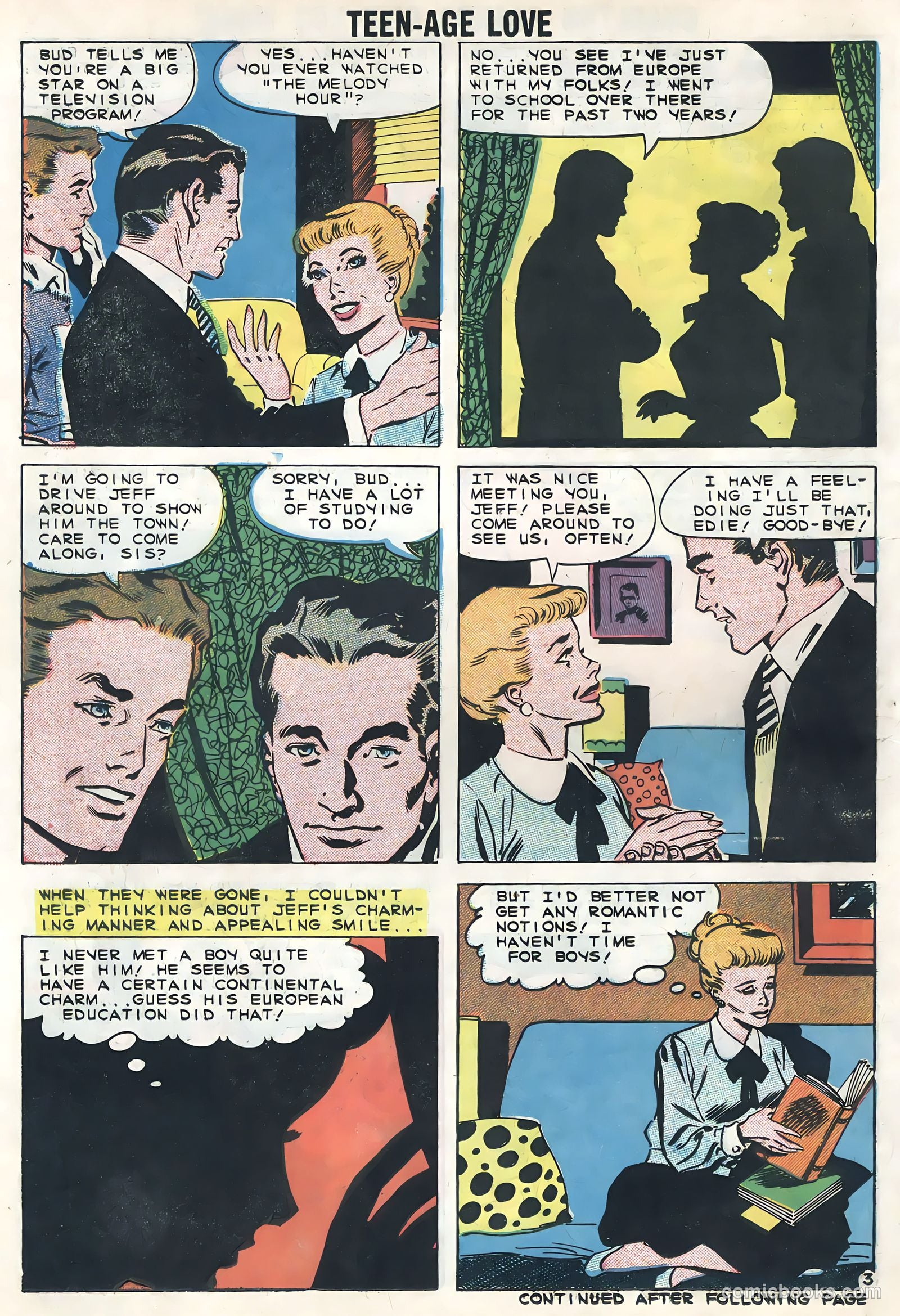 Teen-Age Love #11 (1959) — page 14 of 36