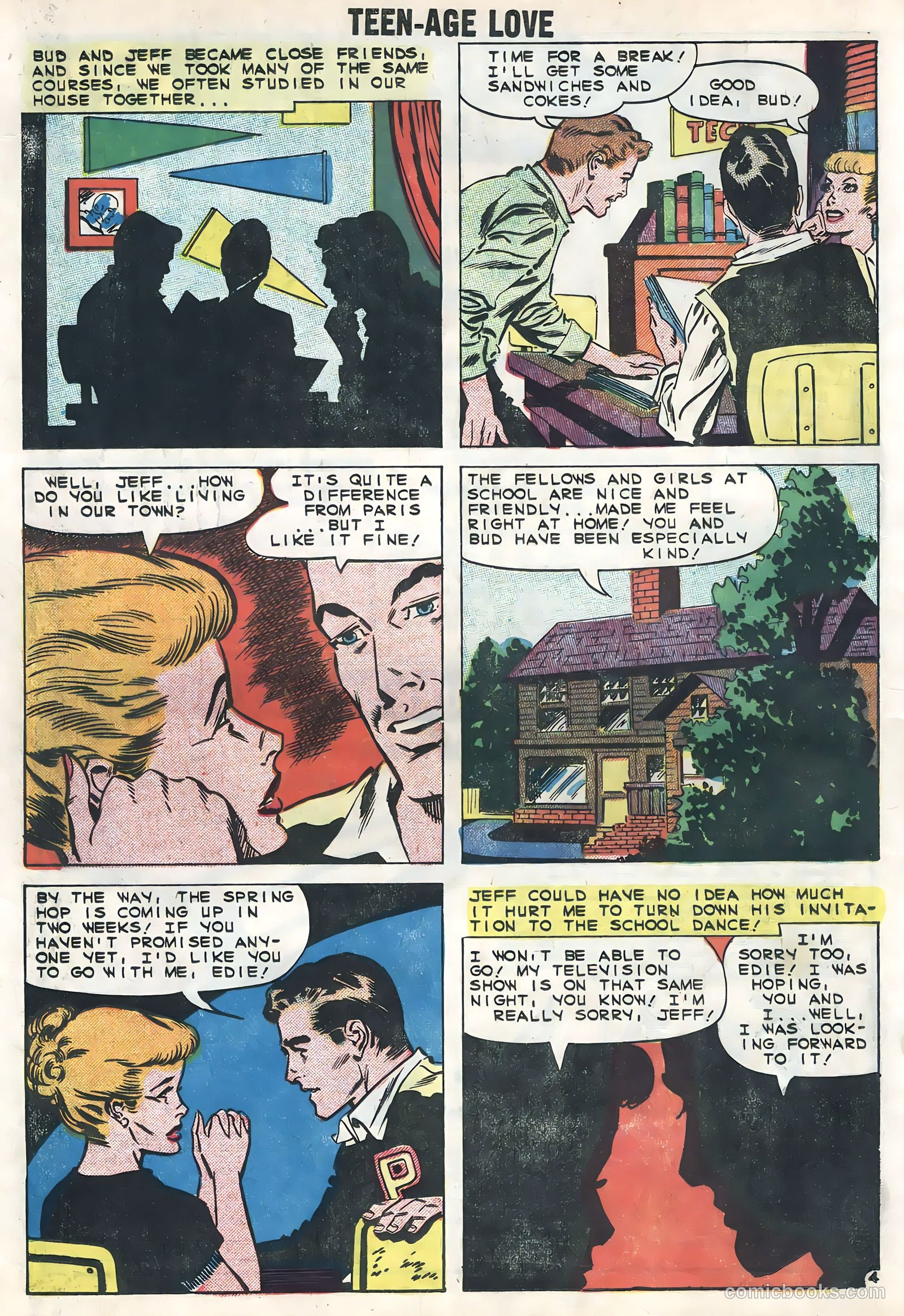 Teen-Age Love #11 (1959) — page 16 of 36