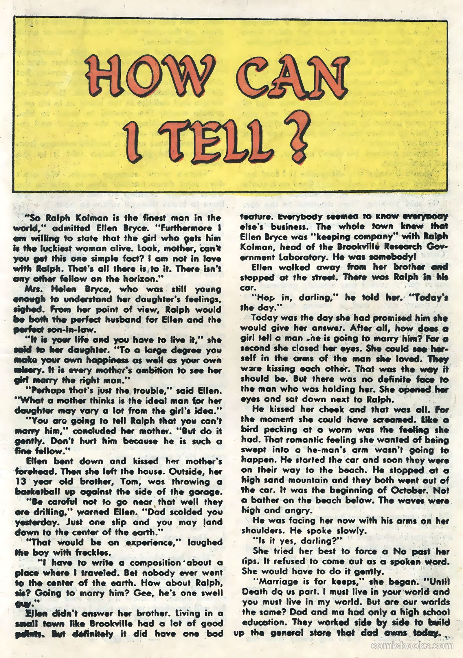 Teen-Age Love #11 (1959) — page 19 of 36