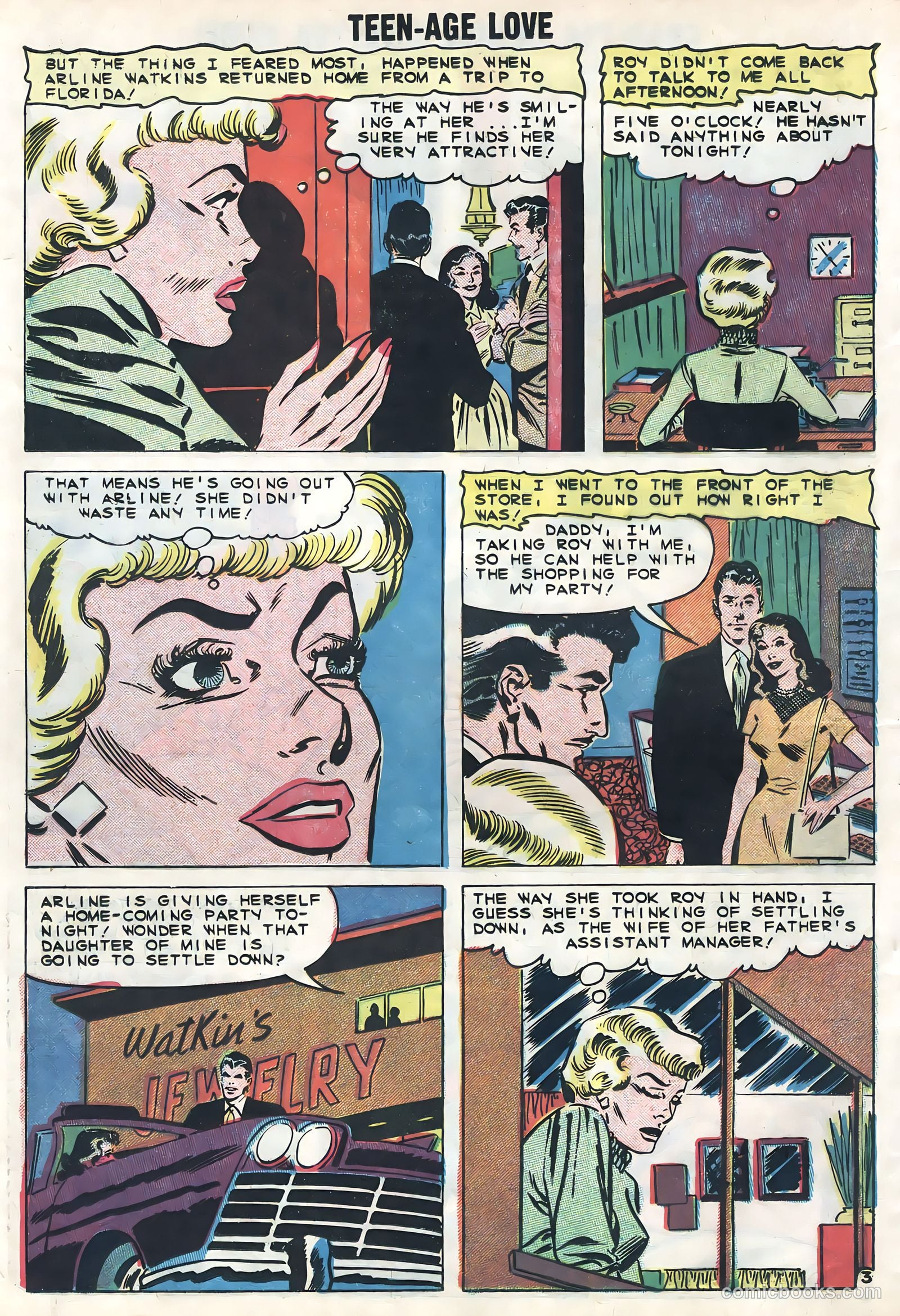 Teen-Age Love #11 (1959) — page 24 of 36