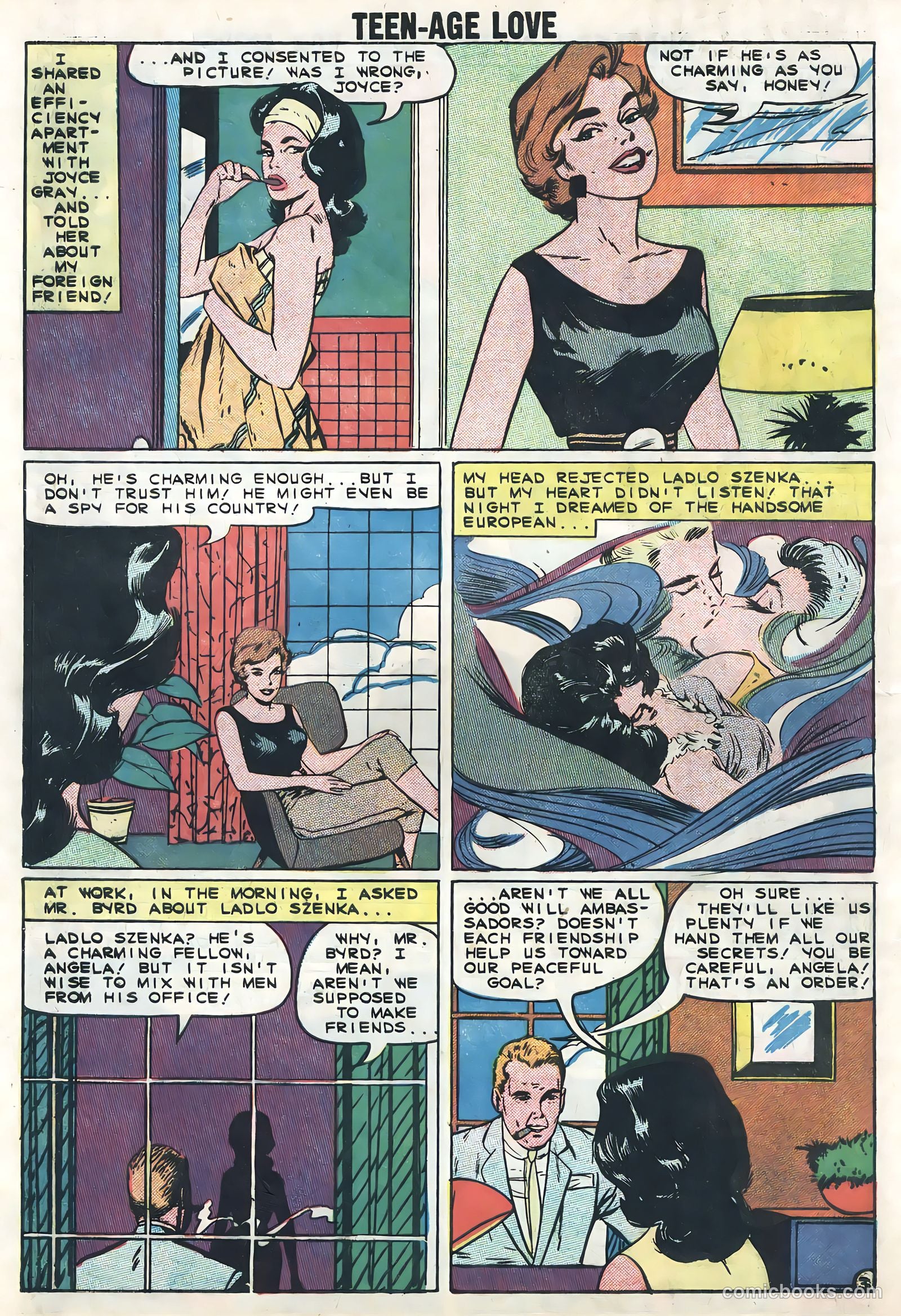 Teen-Age Love #11 (1959) — page 28 of 36