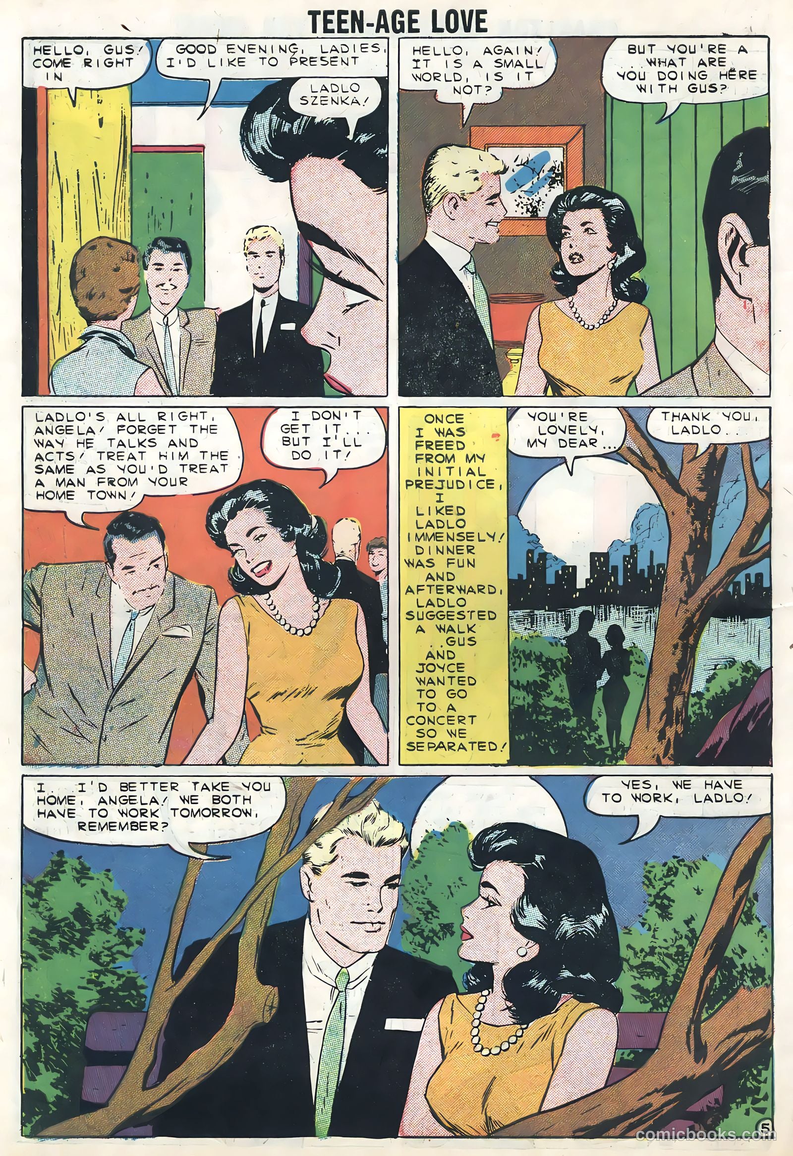Teen-Age Love #11 (1959) — page 30 of 36