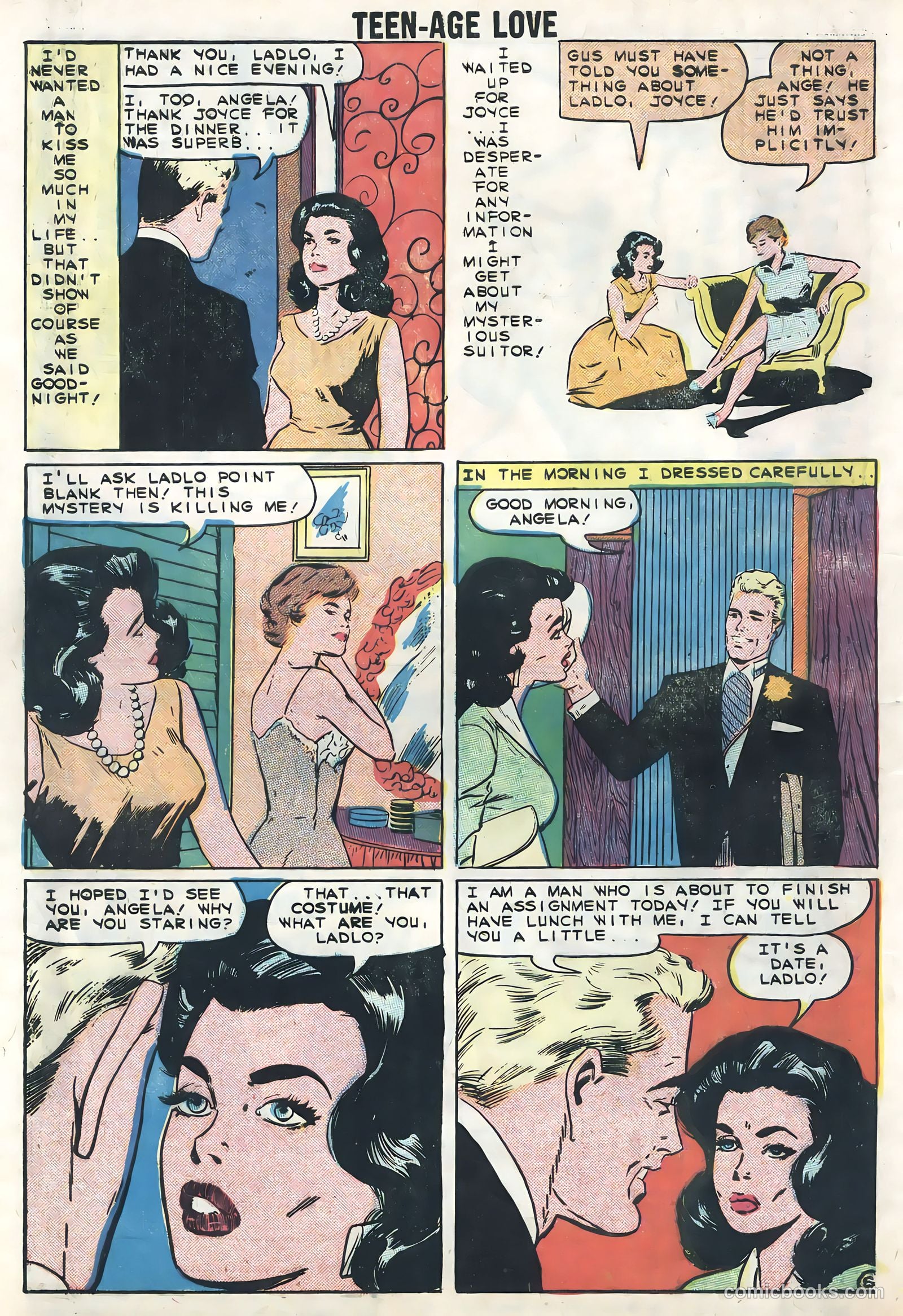 Teen-Age Love #11 (1959) — page 32 of 36