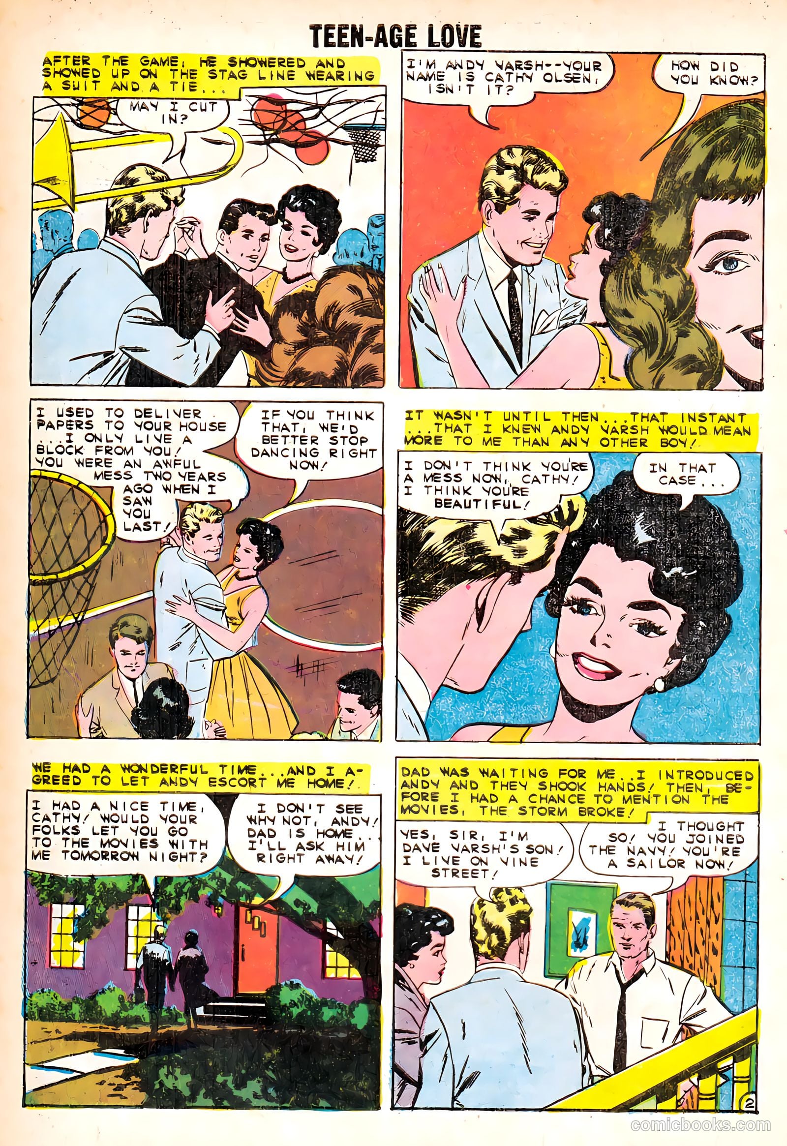 Teen-Age Love #12 (1960) — page 4 of 36
