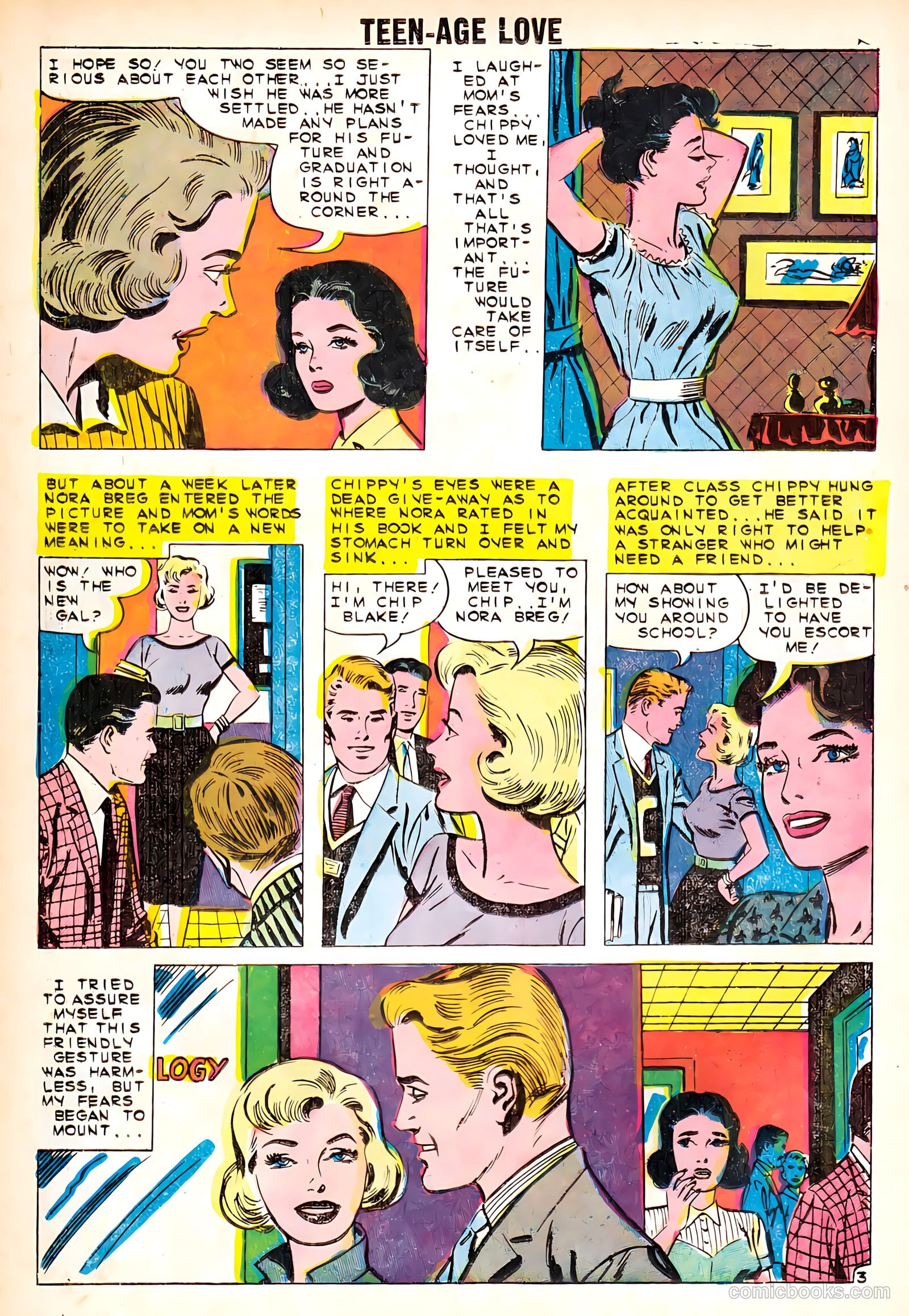 Teen-Age Love #12 (1960) — page 12 of 36