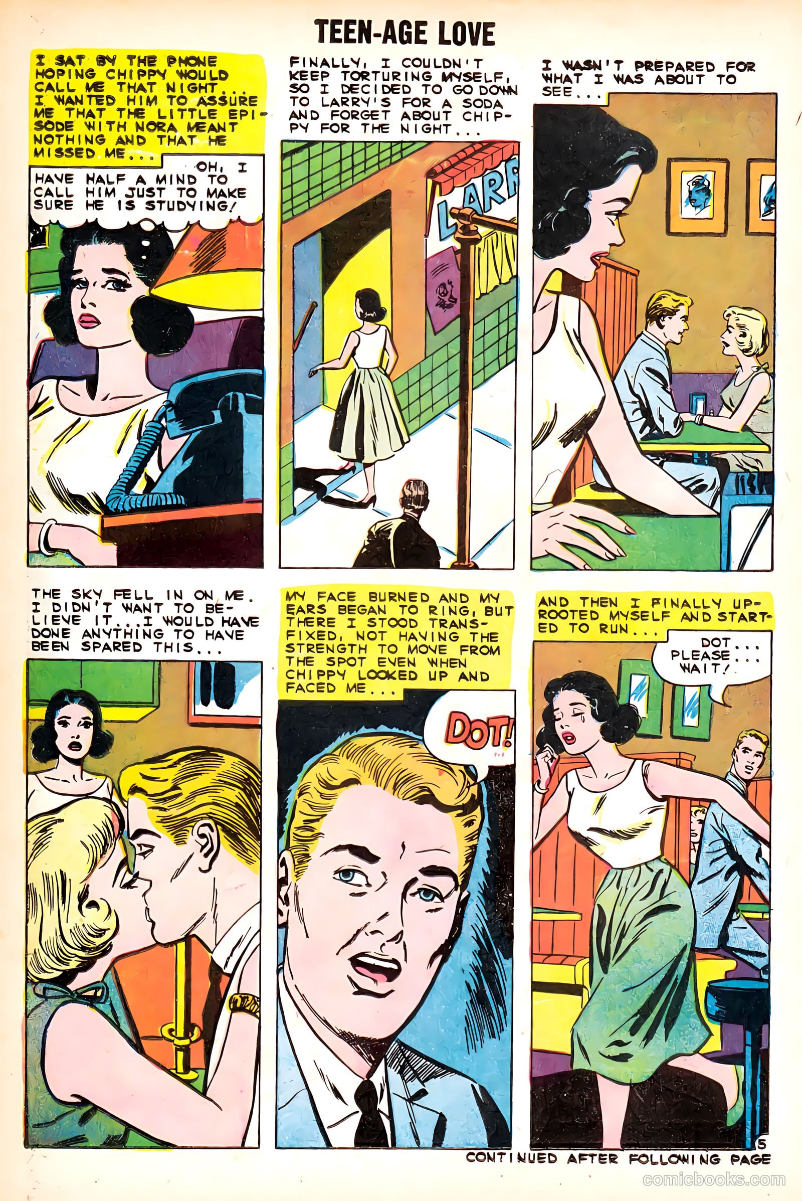 Teen-Age Love #12 (1960) — page 14 of 36