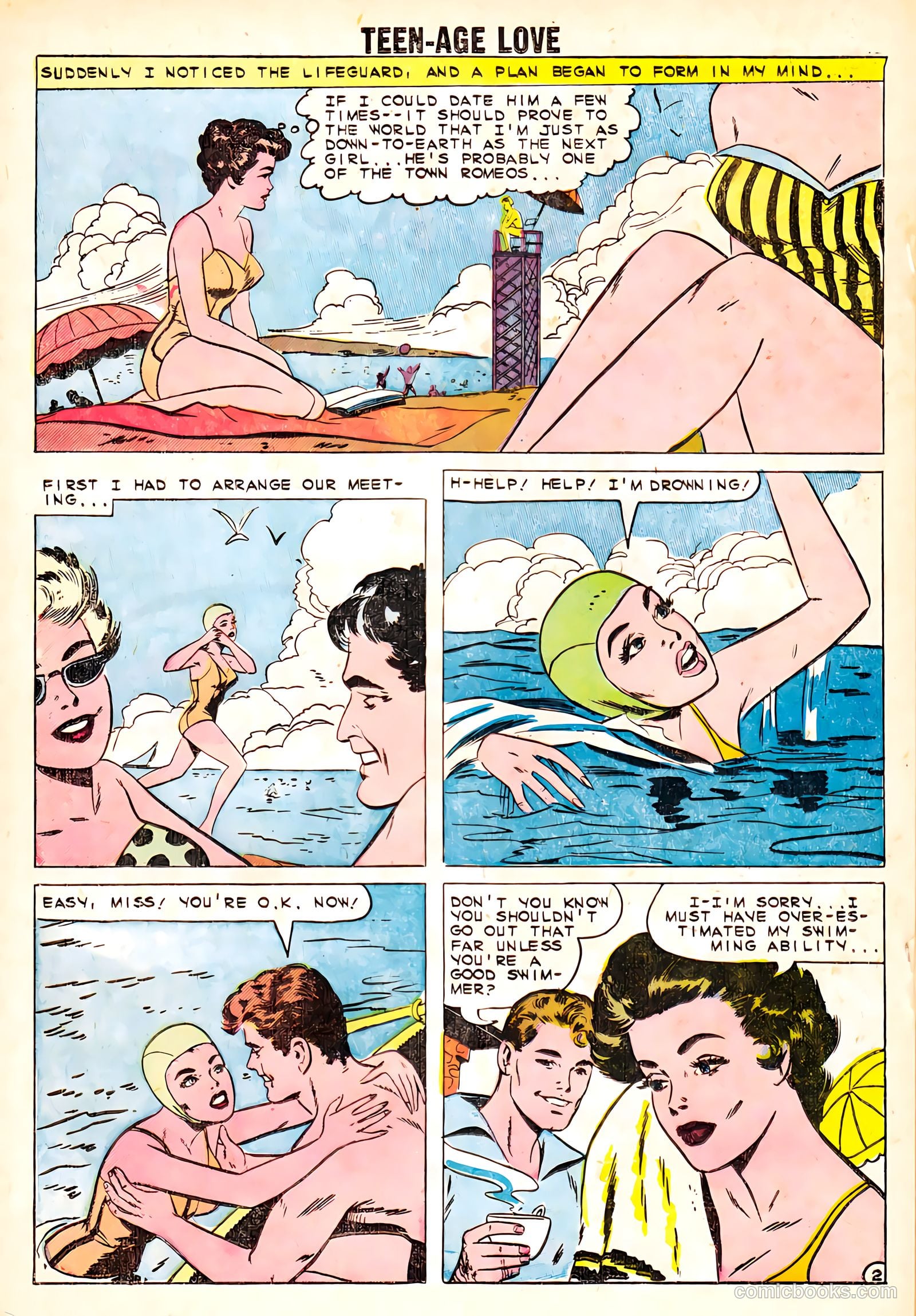 Teen-Age Love #12 (1960) — page 20 of 36