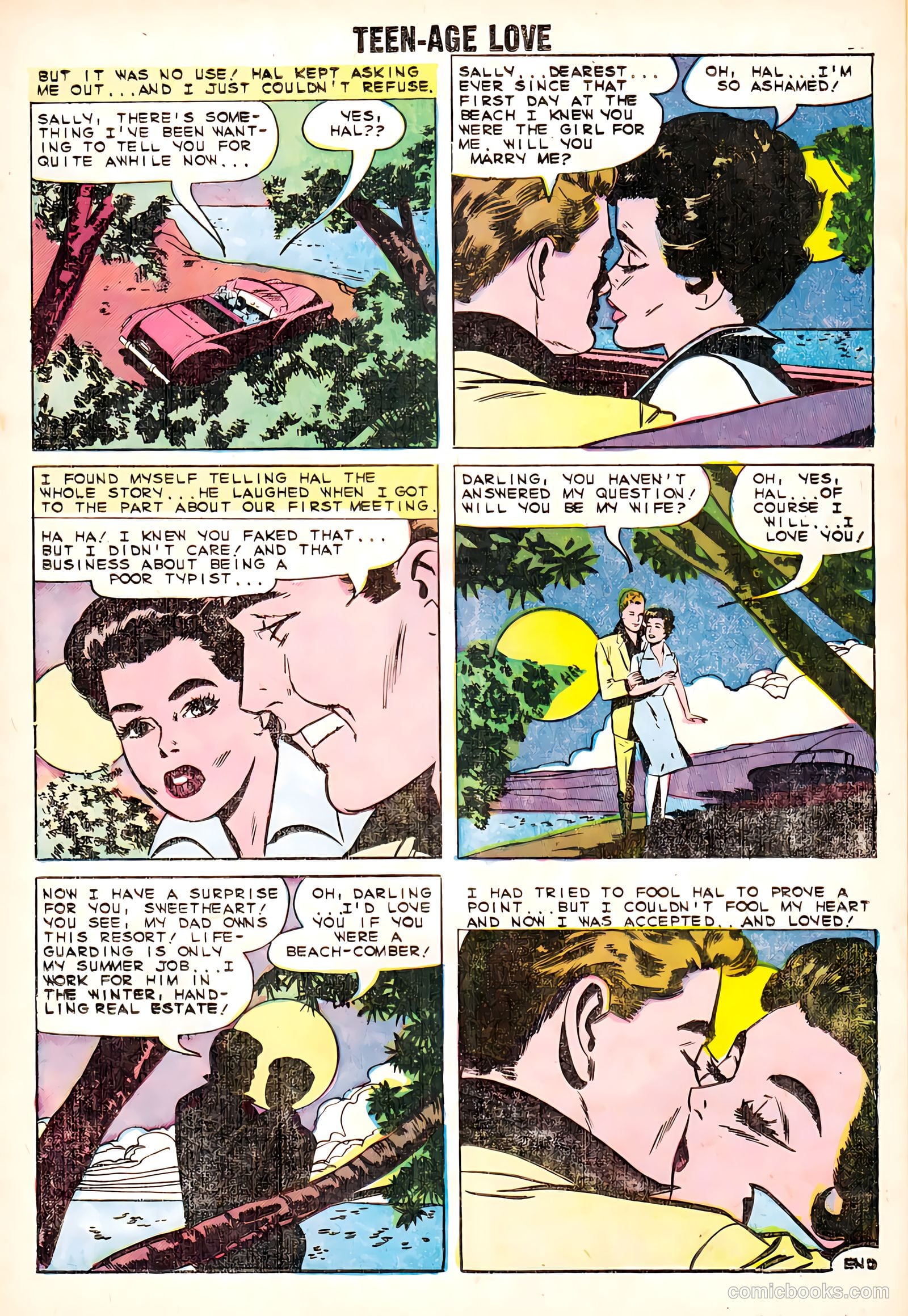 Teen-Age Love #12 (1960) — page 24 of 36
