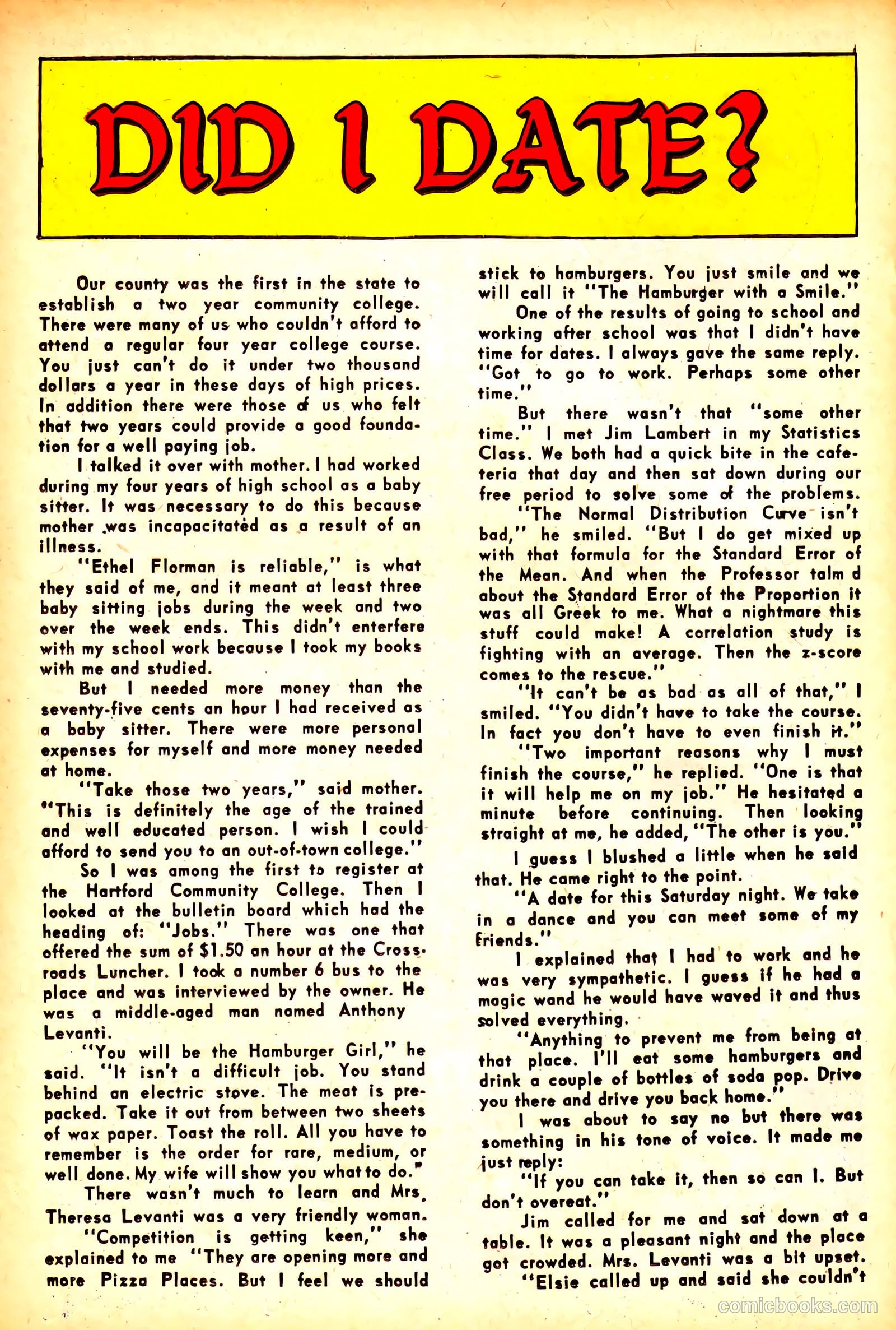 Teen-Age Love #12 (1960) — page 26 of 36