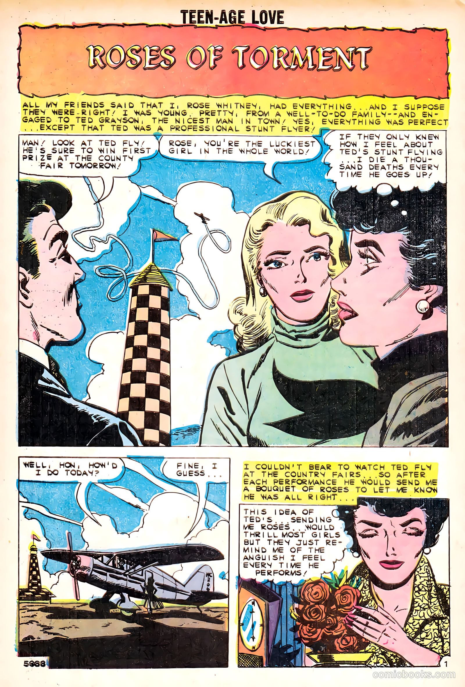 Teen-Age Love #12 (1960) — page 28 of 36