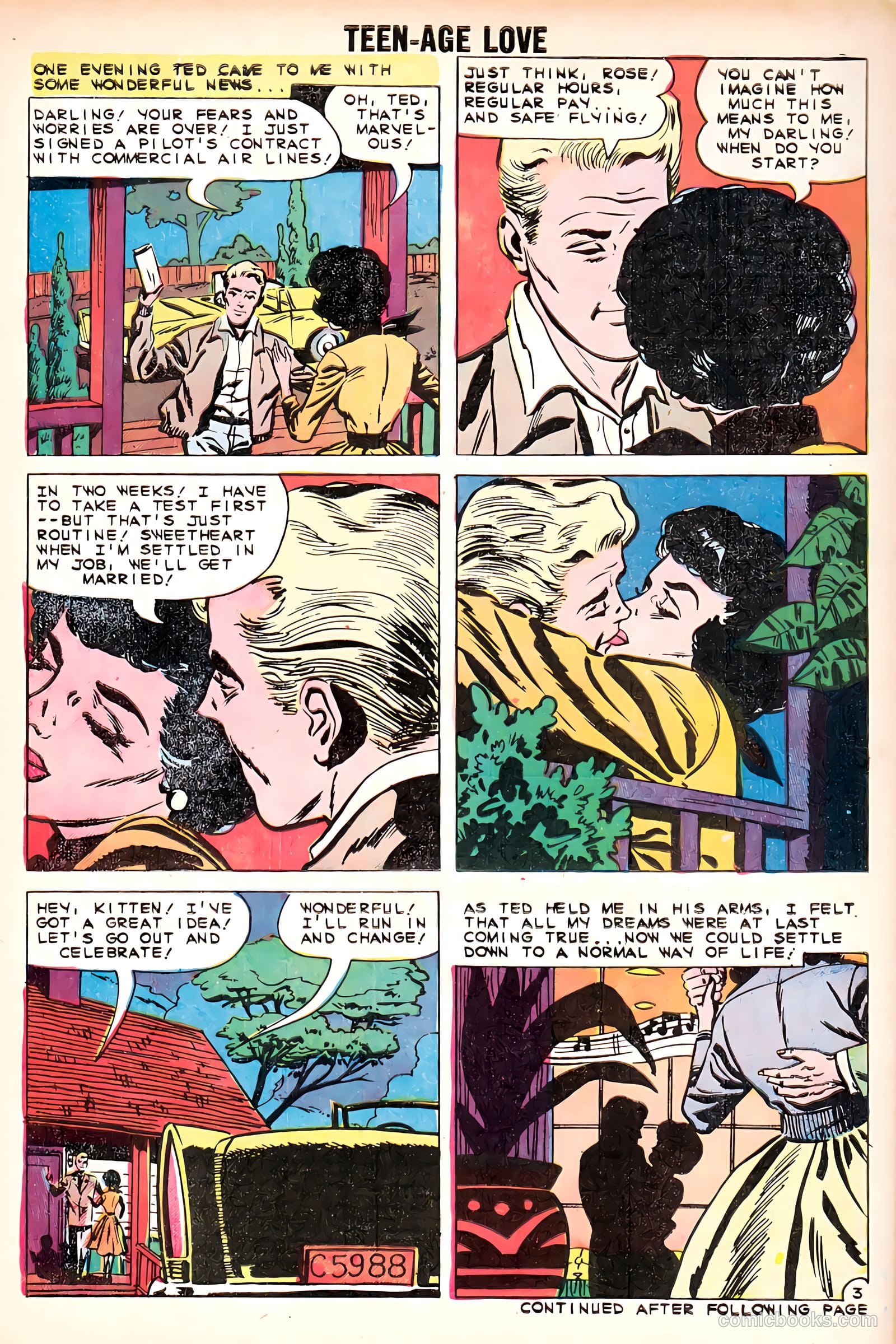 Teen-Age Love #12 (1960) — page 30 of 36