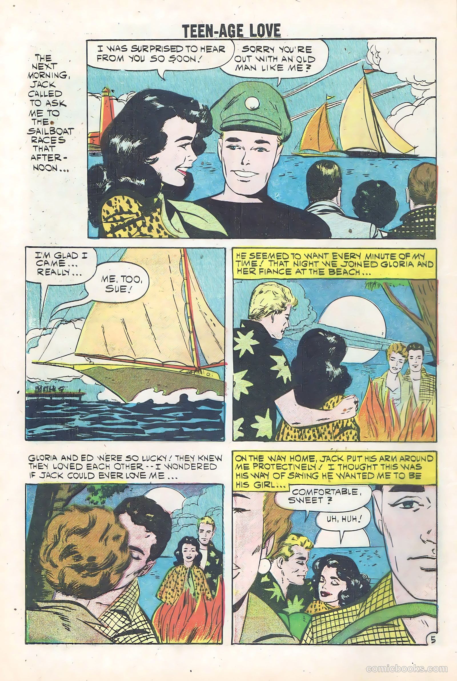 Teen-Age Love #13 (1960) — page 8 of 36