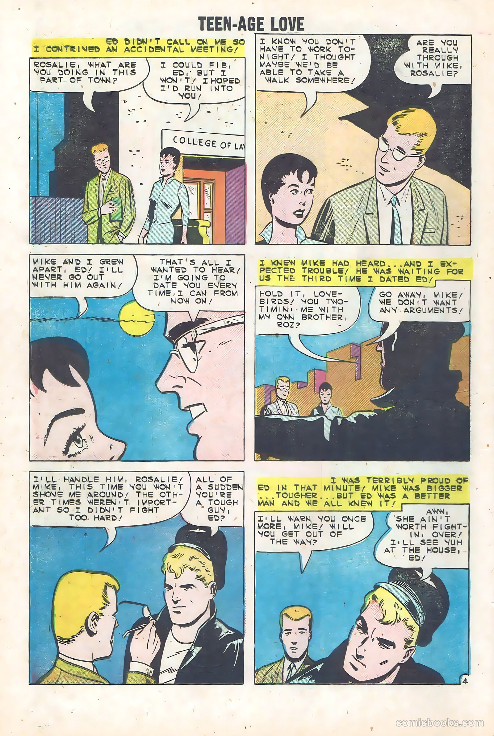 Teen-Age Love #13 (1960) — page 18 of 36