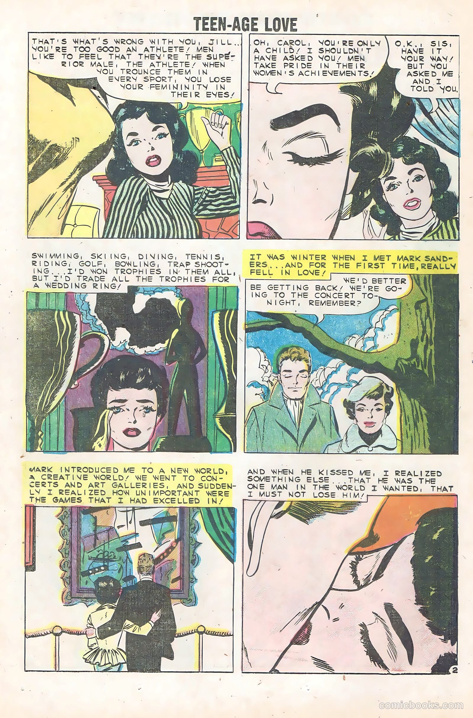 Teen-Age Love #13 (1960) — page 24 of 36