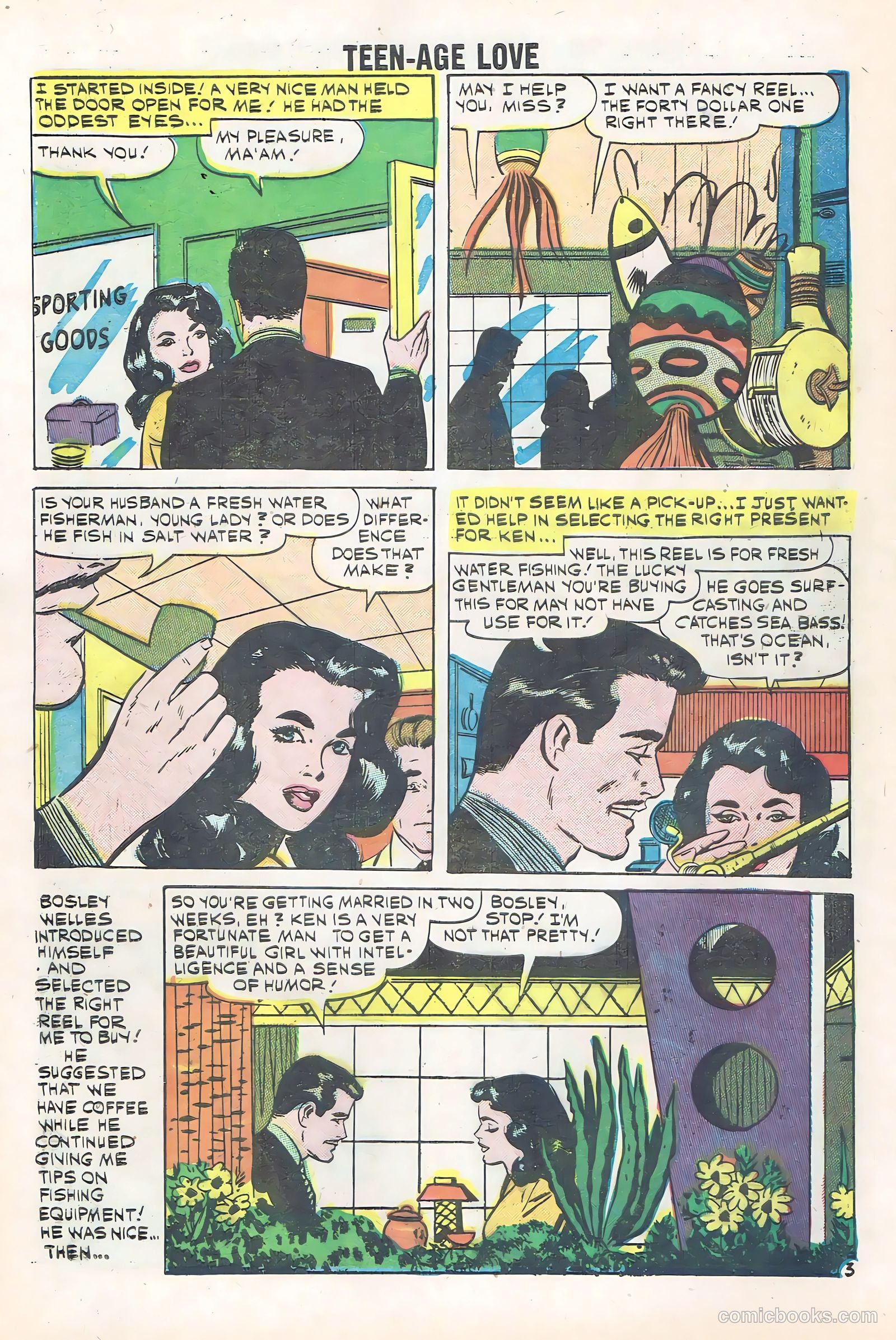 Teen-Age Love #13 (1960) — page 28 of 36