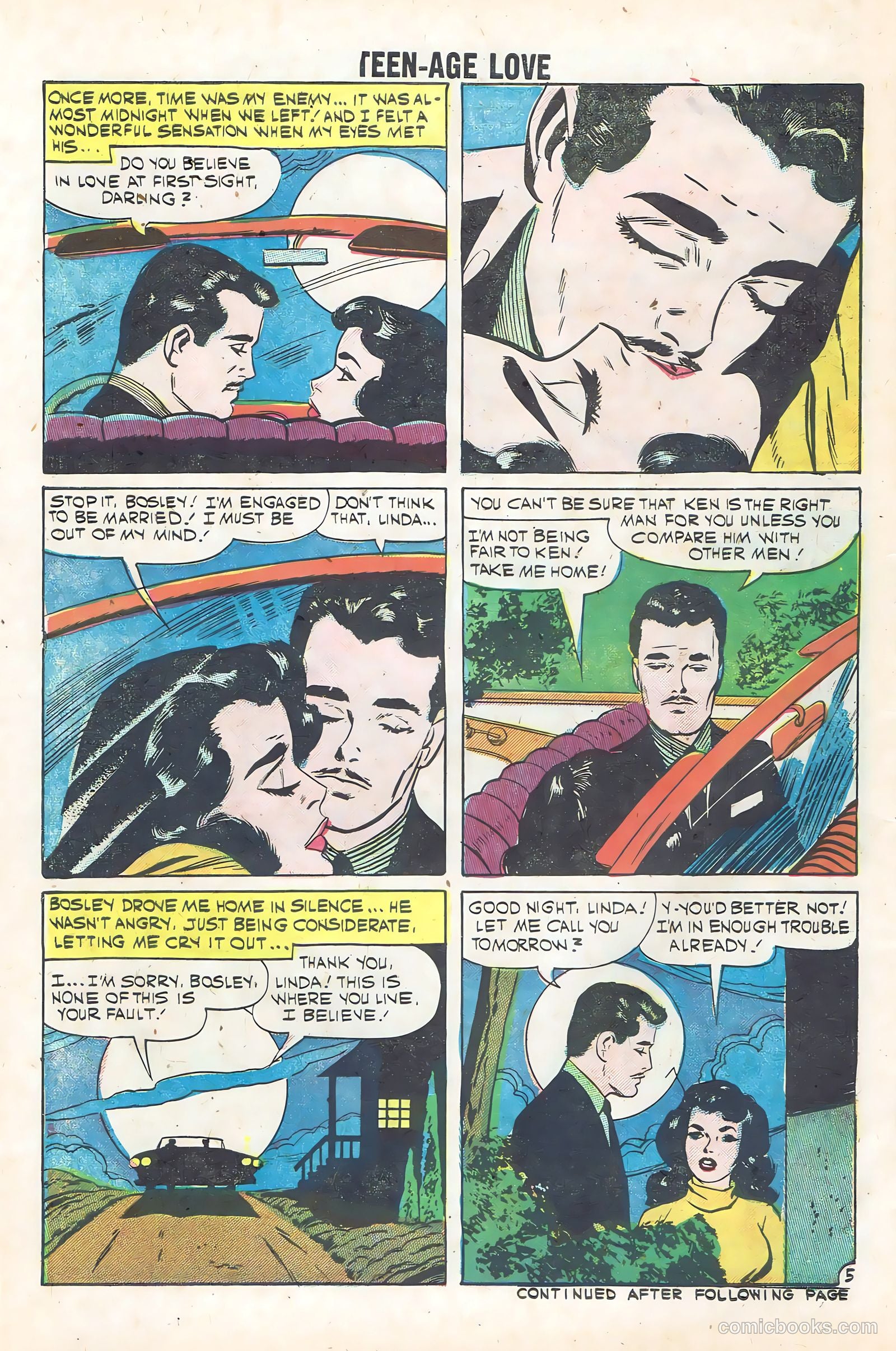 Teen-Age Love #13 (1960) — page 30 of 36