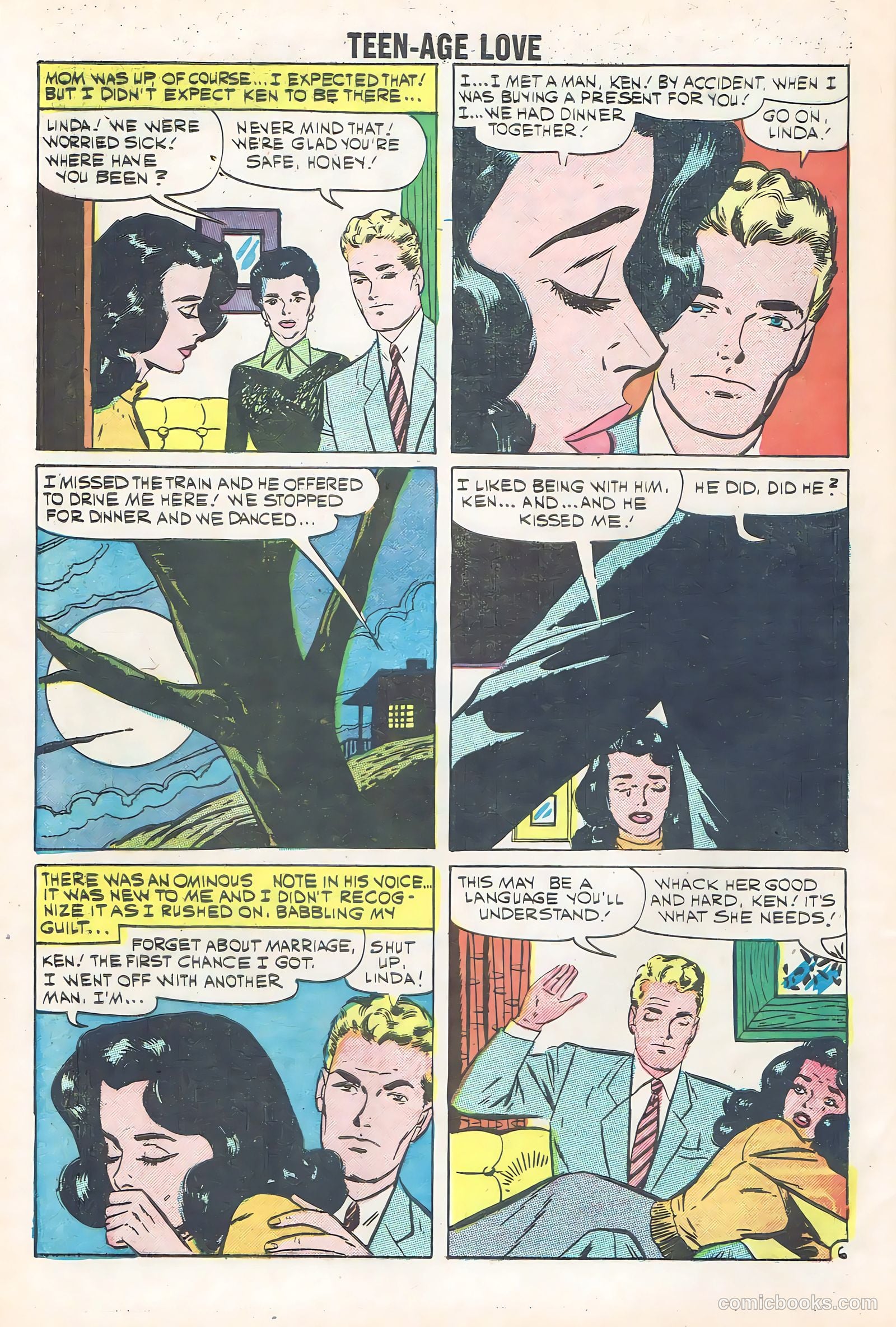 Teen-Age Love #13 (1960) — page 32 of 36