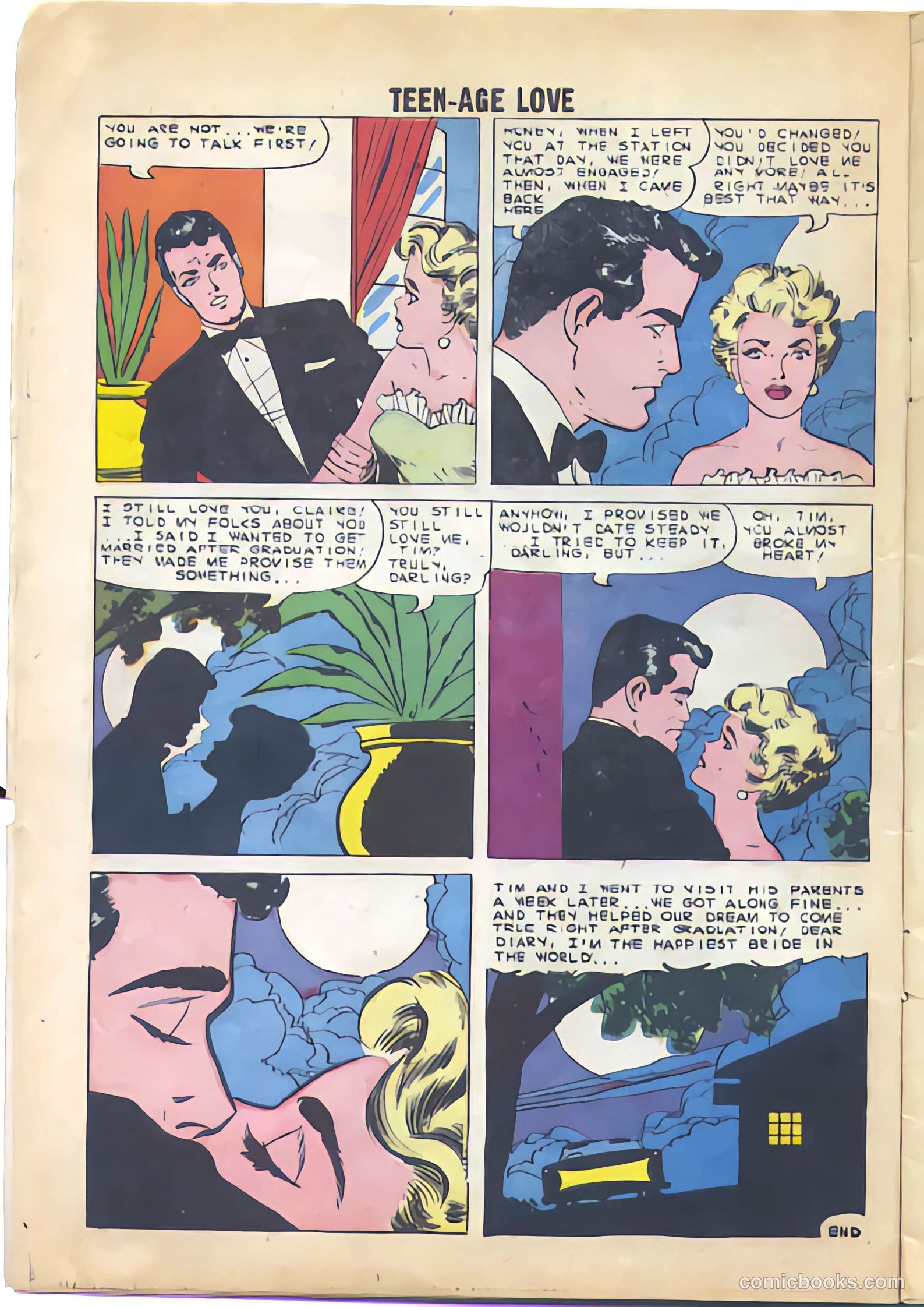 Teen-Age Love #14 (1960) — page 10 of 36
