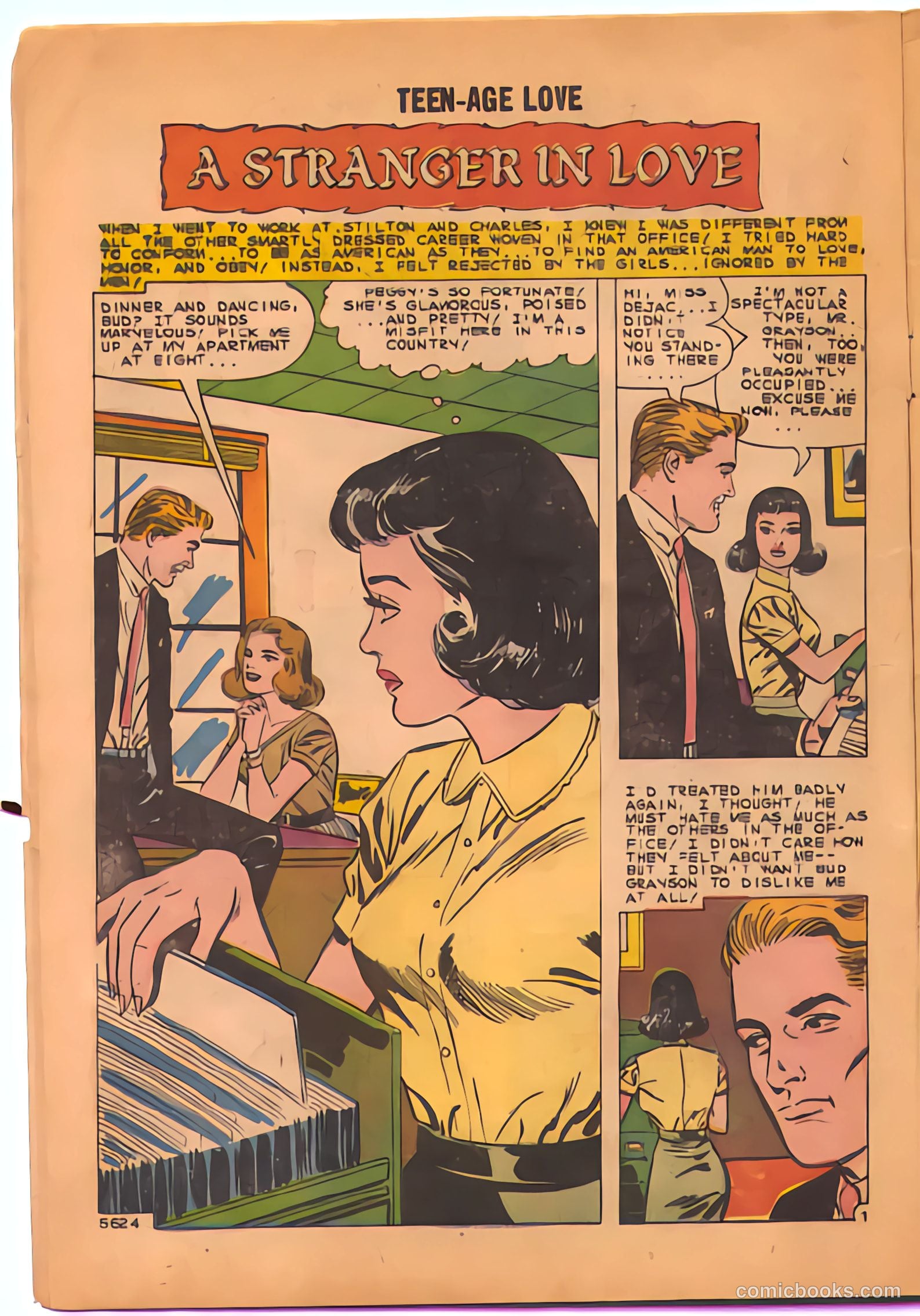 Teen-Age Love #14 (1960) — page 12 of 36