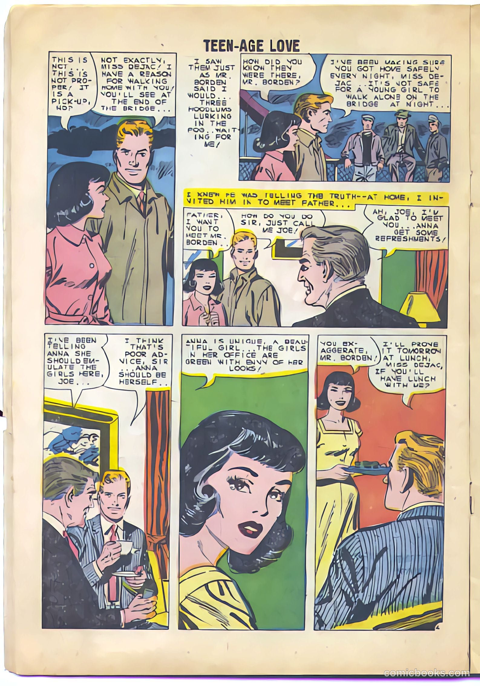 Teen-Age Love #14 (1960) — page 16 of 36