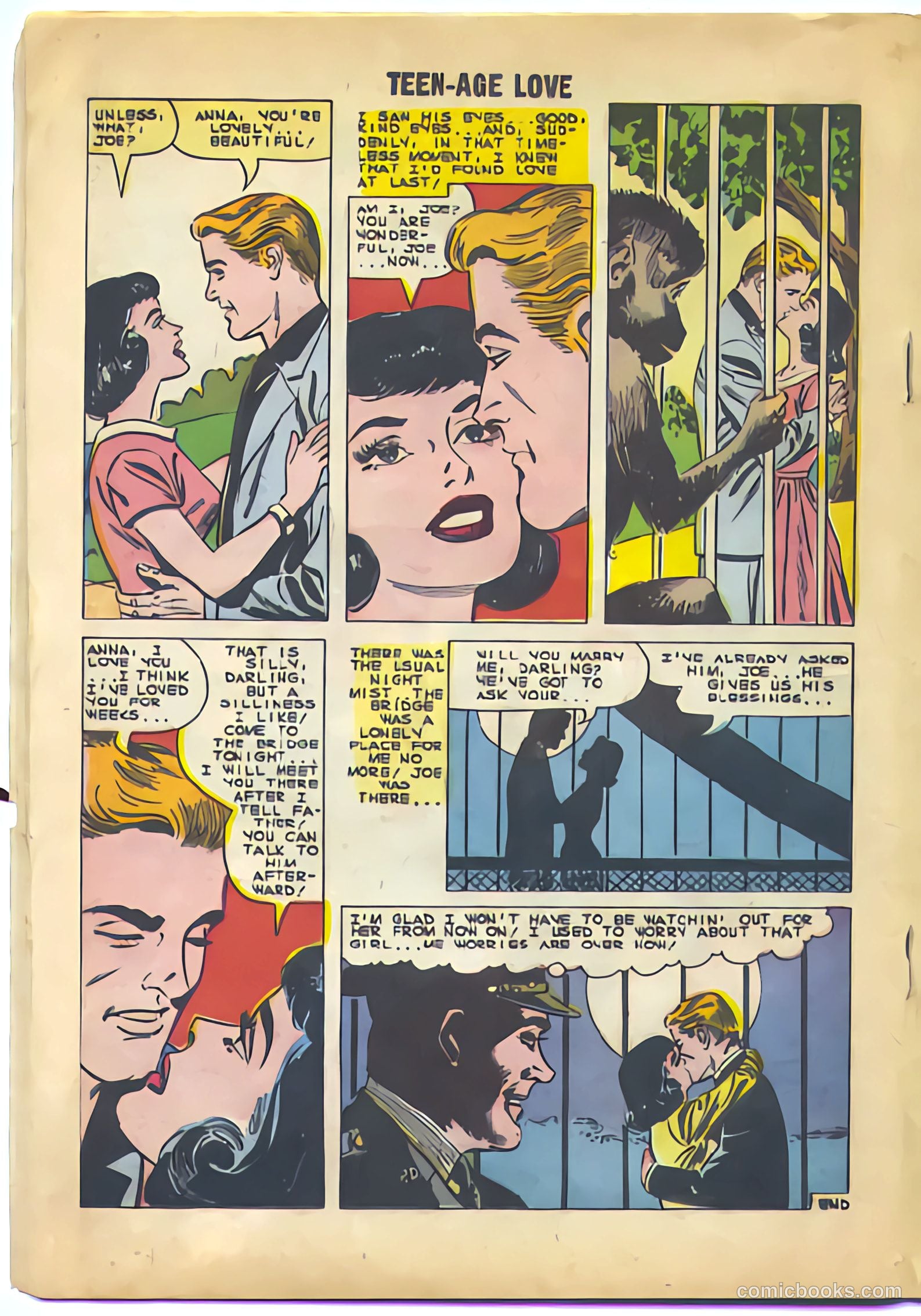 Teen-Age Love #14 (1960) — page 18 of 36