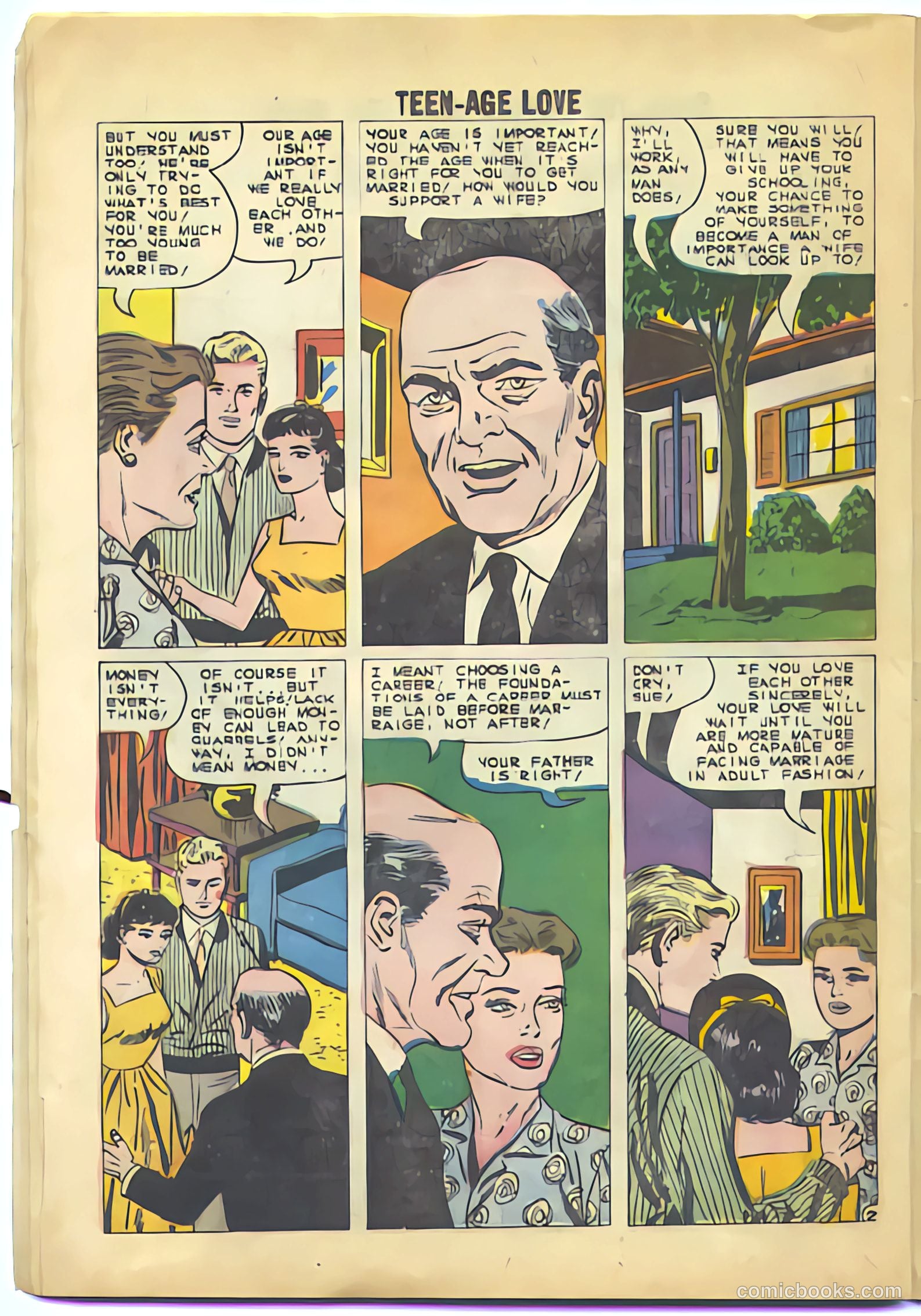 Teen-Age Love #14 (1960) — page 24 of 36