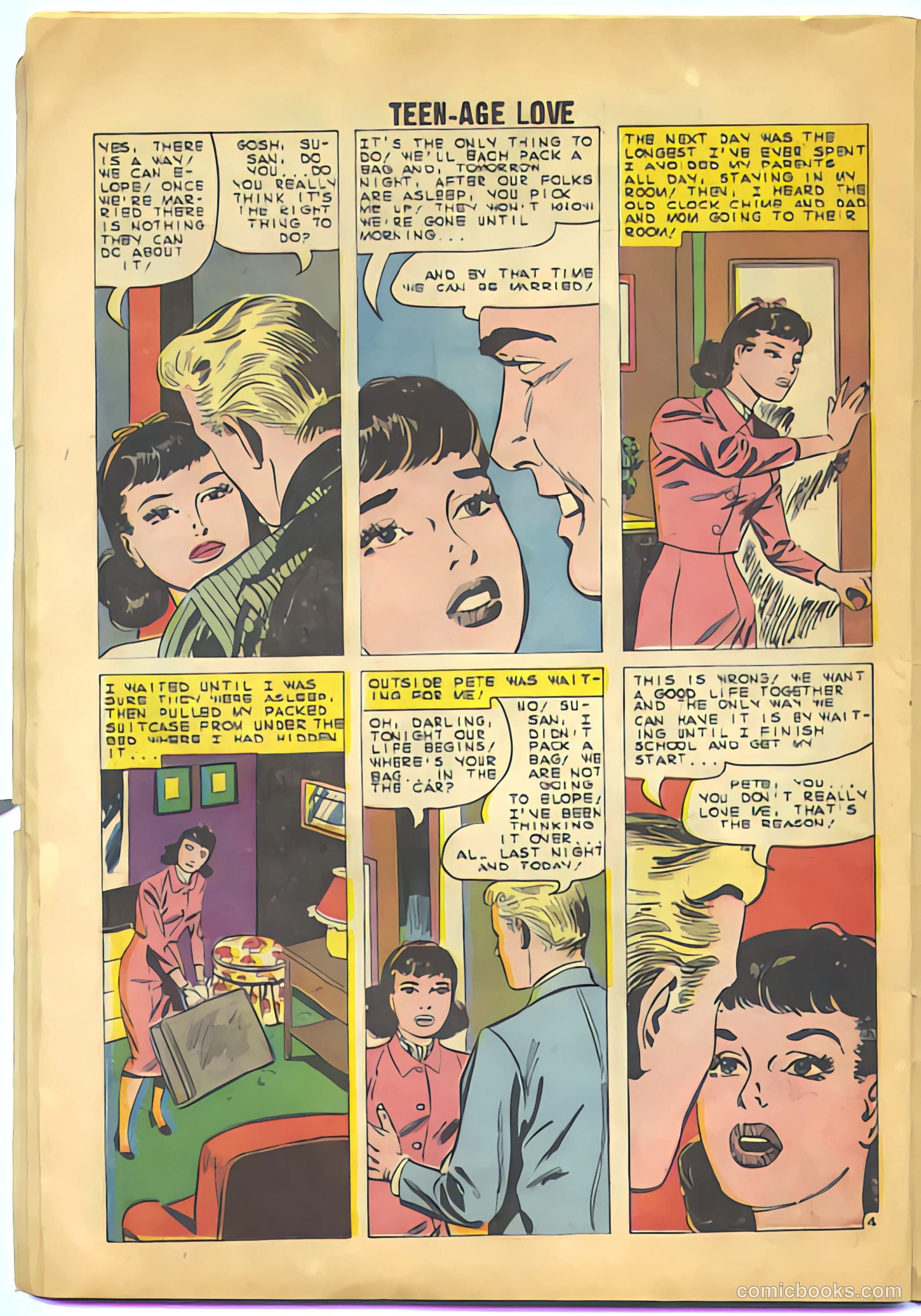 Teen-Age Love #14 (1960) — page 26 of 36