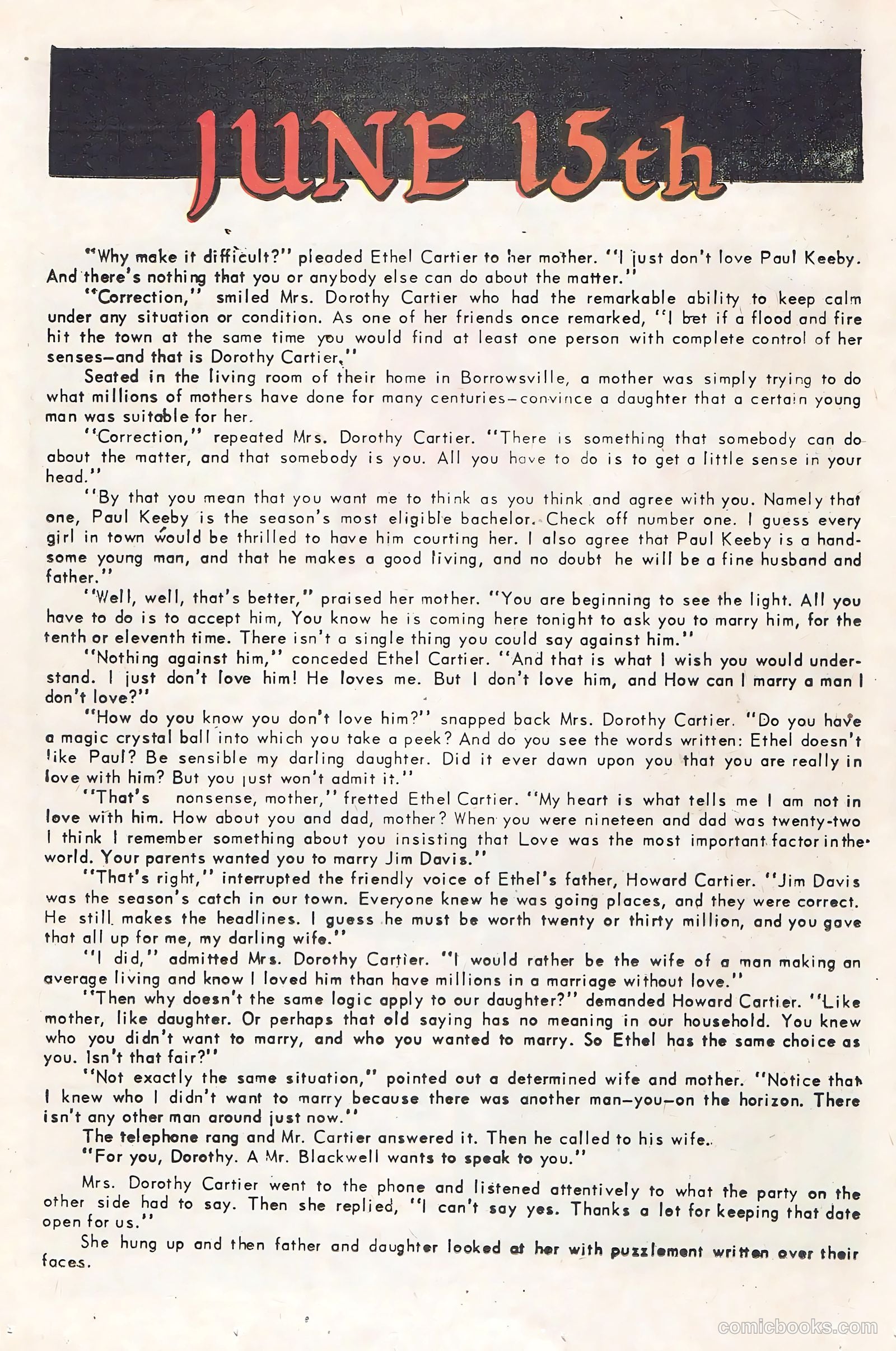 Teen-Age Love #15 (1960) — page 20 of 36